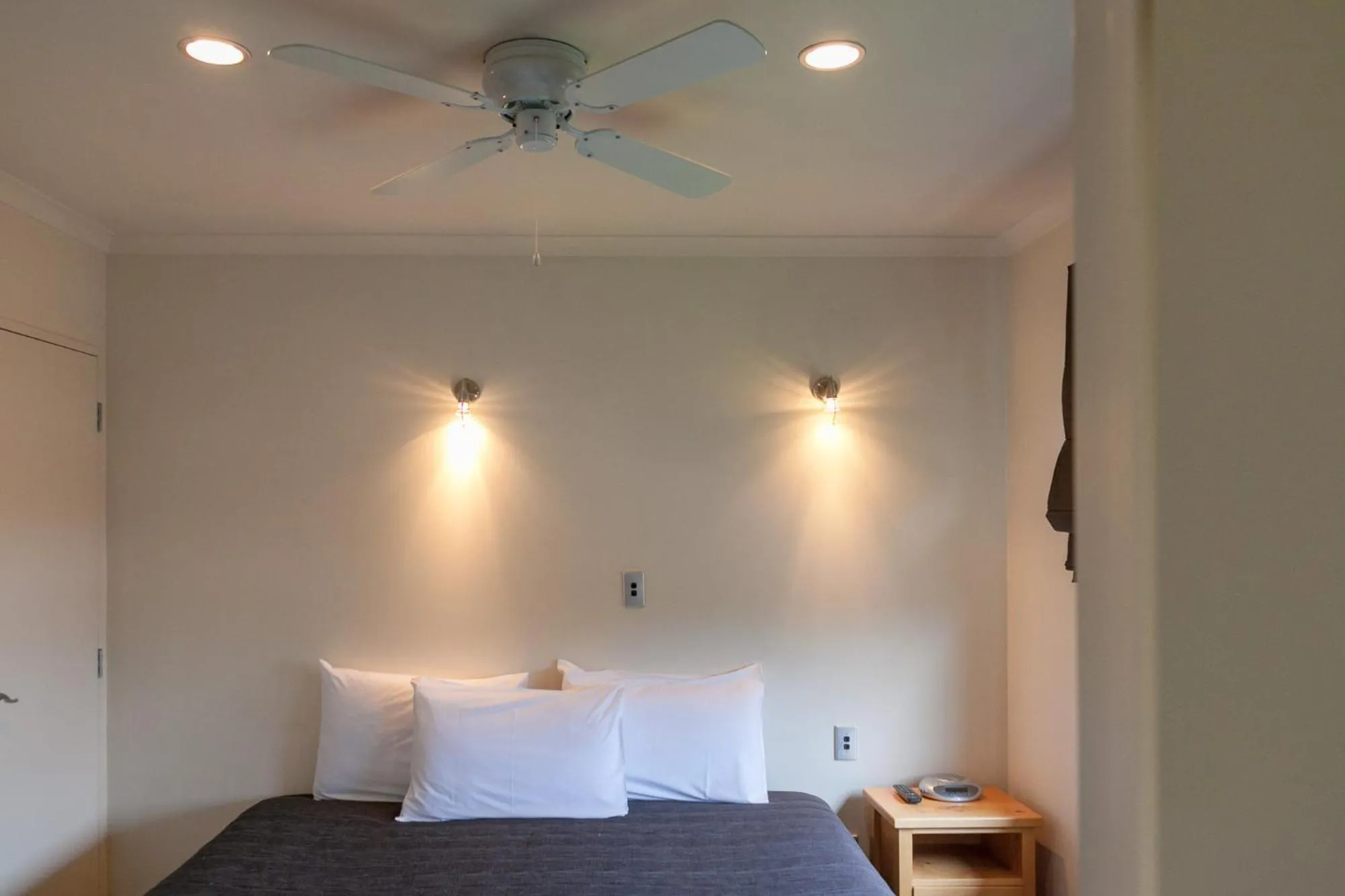 Bed in Stadium Motel