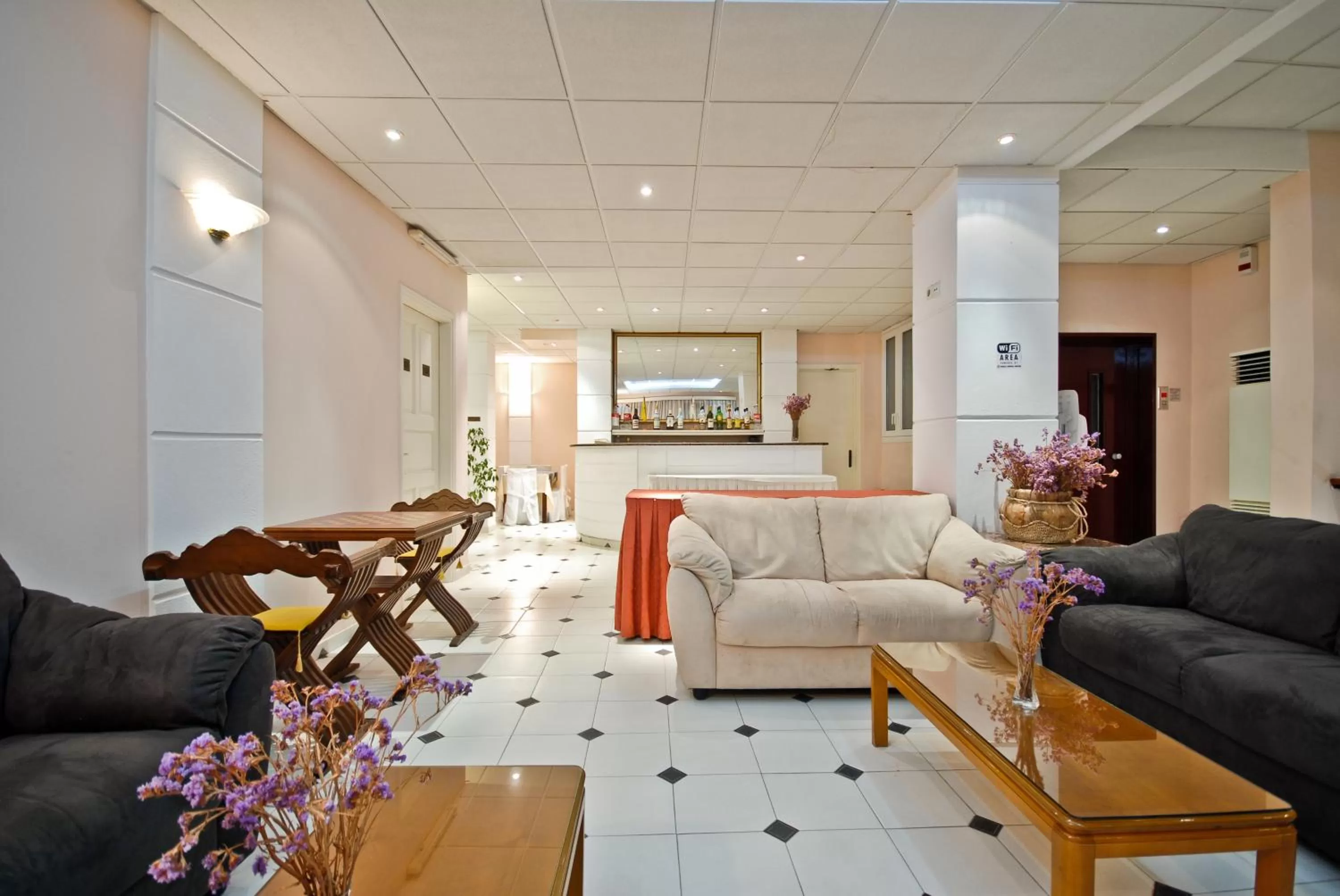 Living room in Hotel Coronis