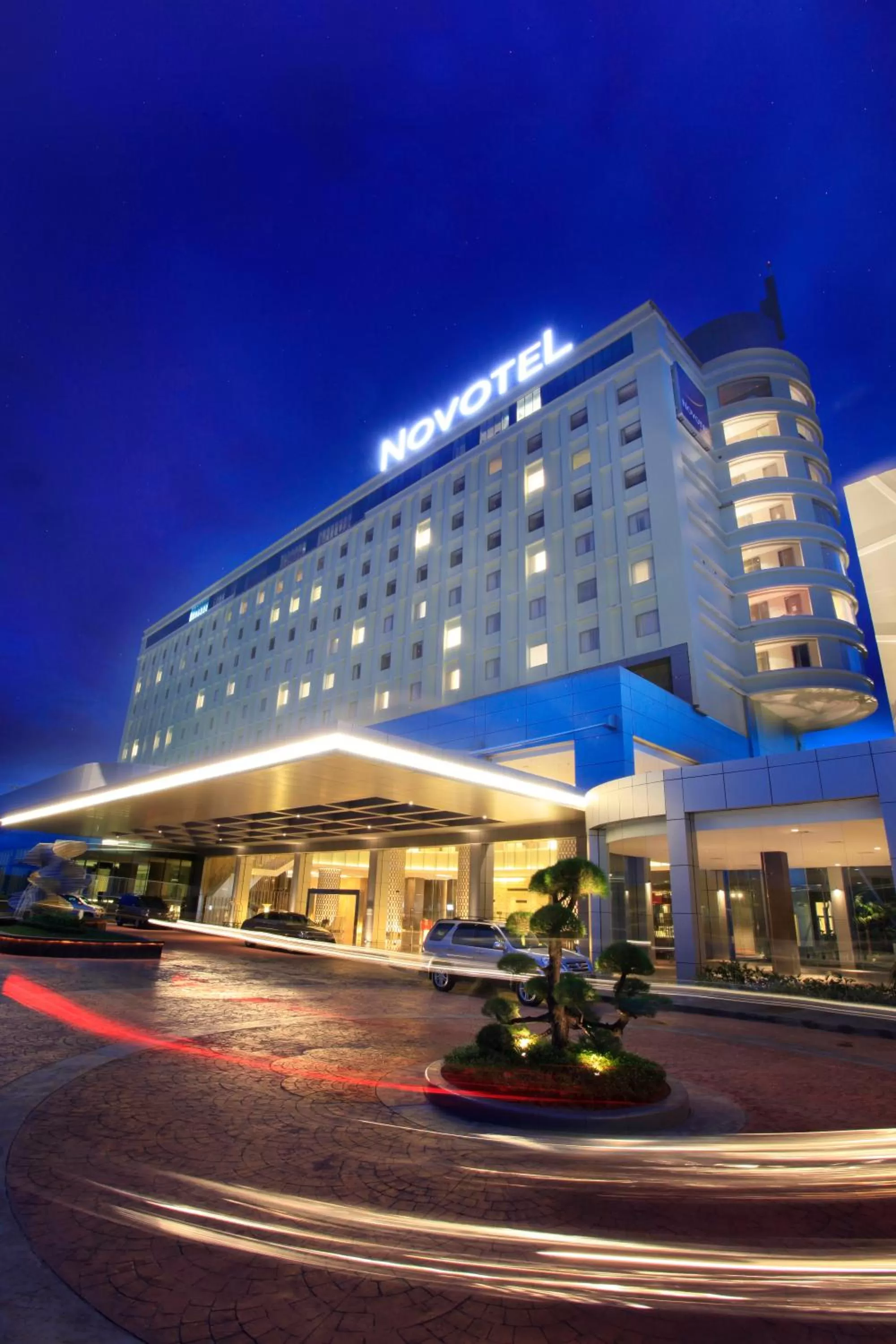 Facade/entrance in Novotel Bangka Hotel & Convention Center
