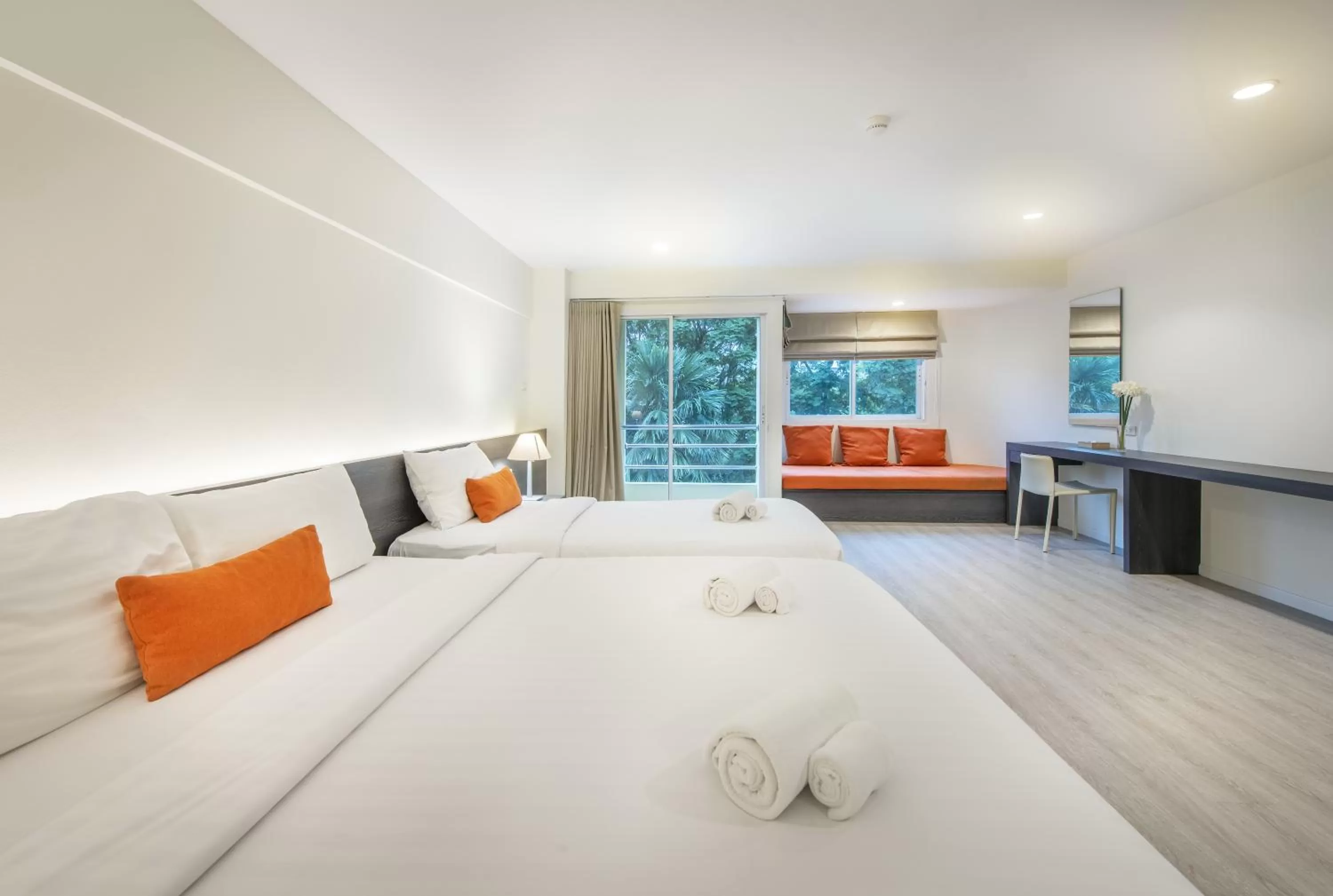 Garden view, Bed in Le Tada Residence