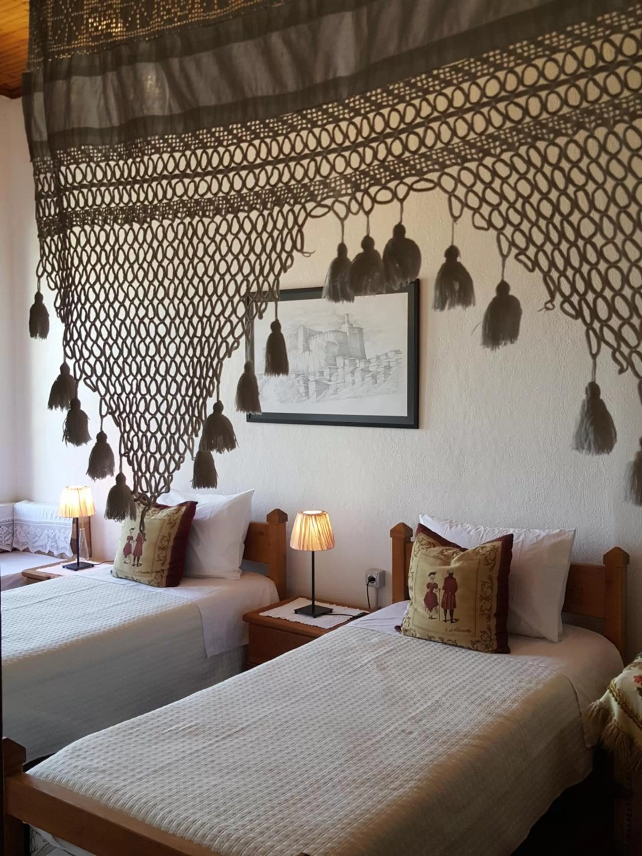 Bed in Hotel Gjirokastra