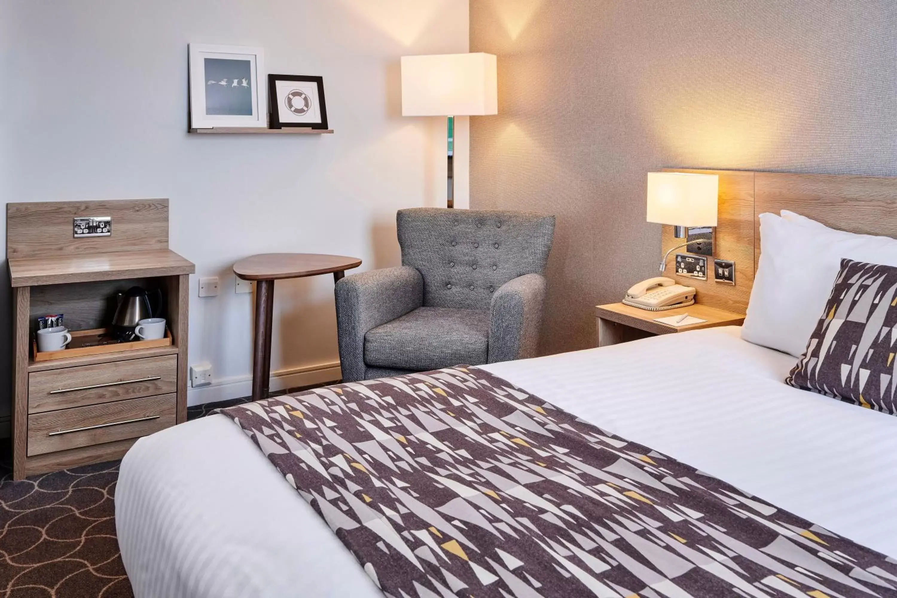 Restaurant/places to eat, Bed in Holiday Inn Ellesmere Port/Cheshire Oaks, an IHG Hotel