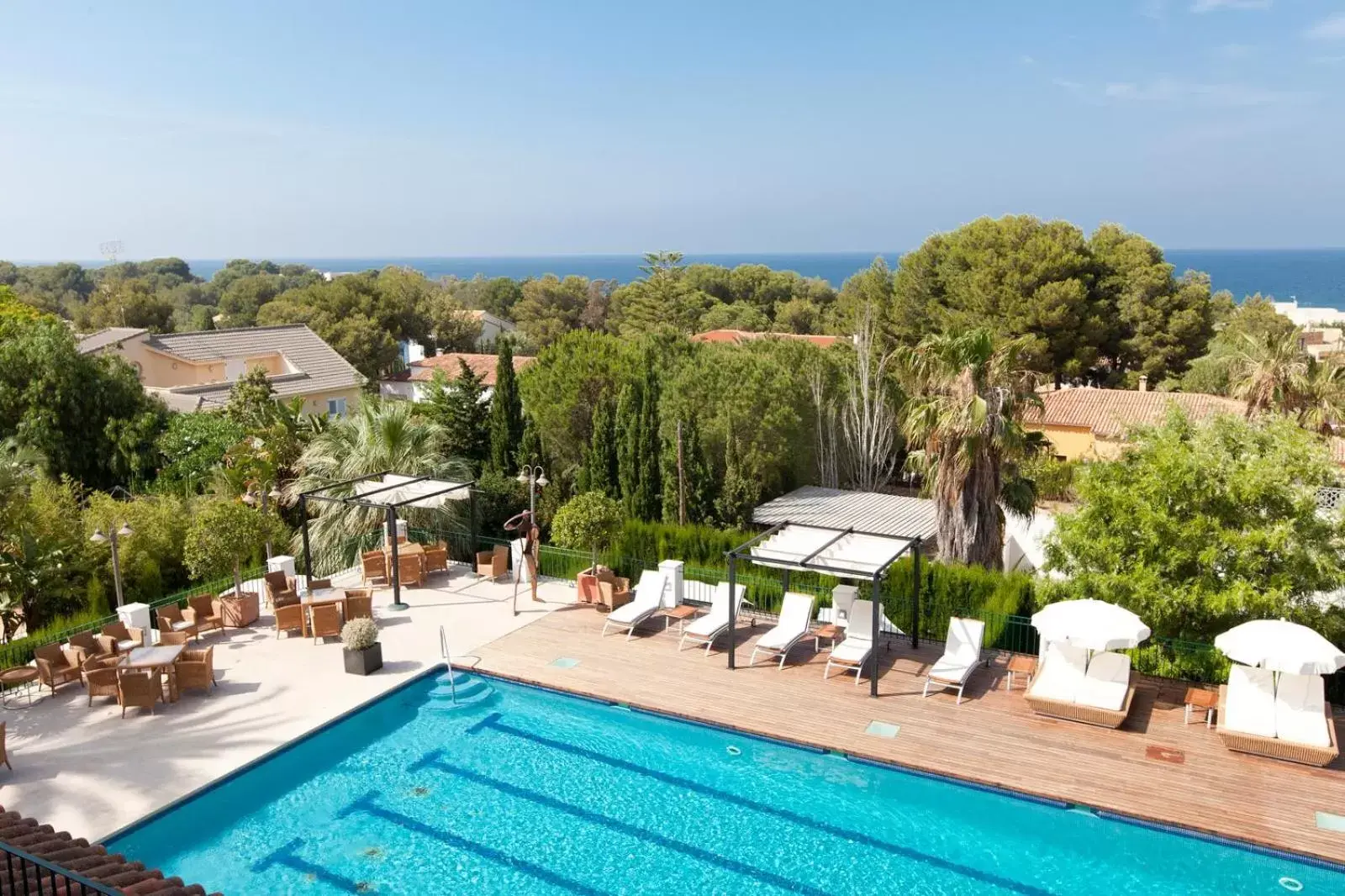 Swimming pool, Pool View in Hotel MR Les Rotes