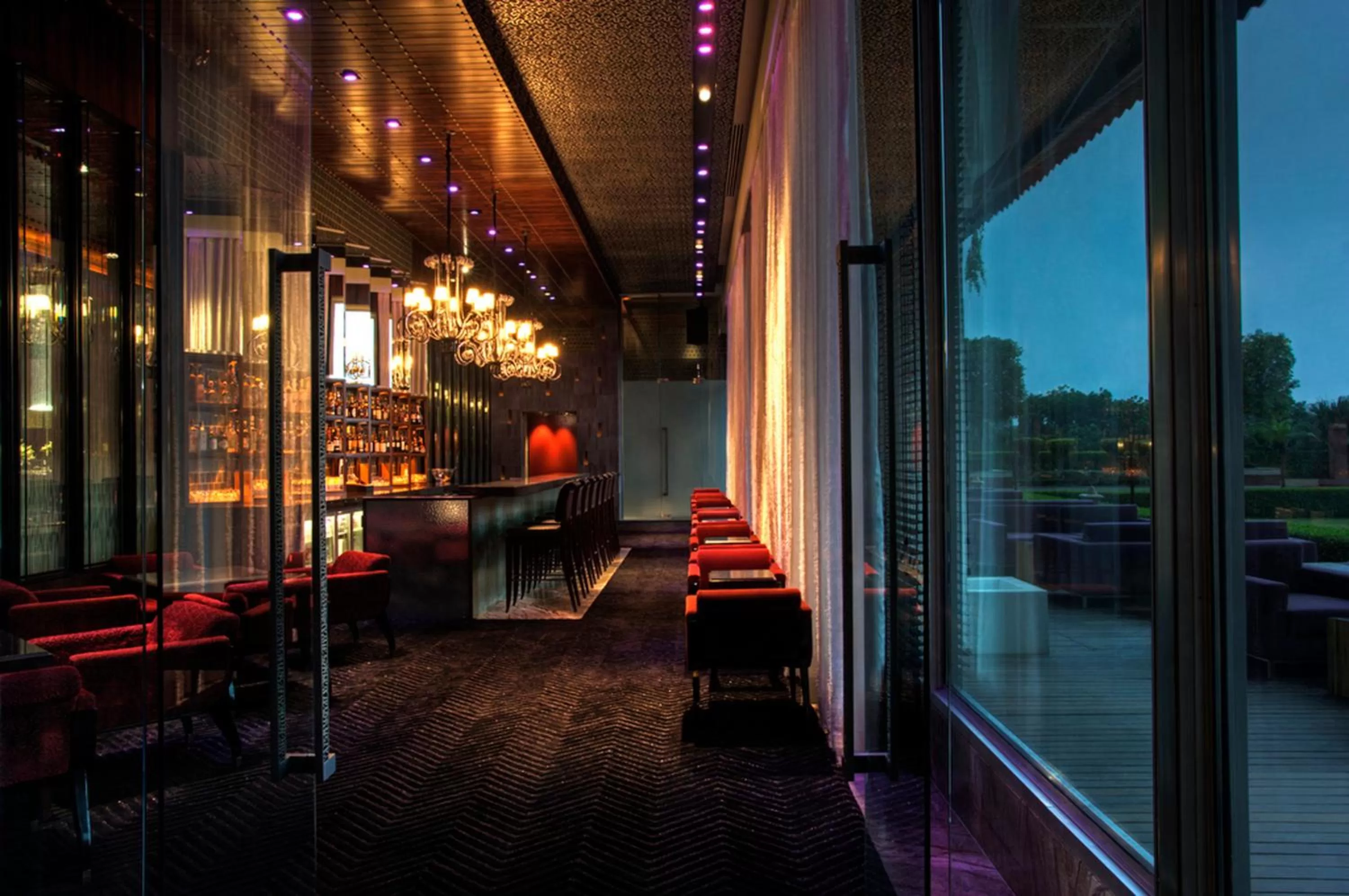 Lounge or bar in Taj Palace, New Delhi