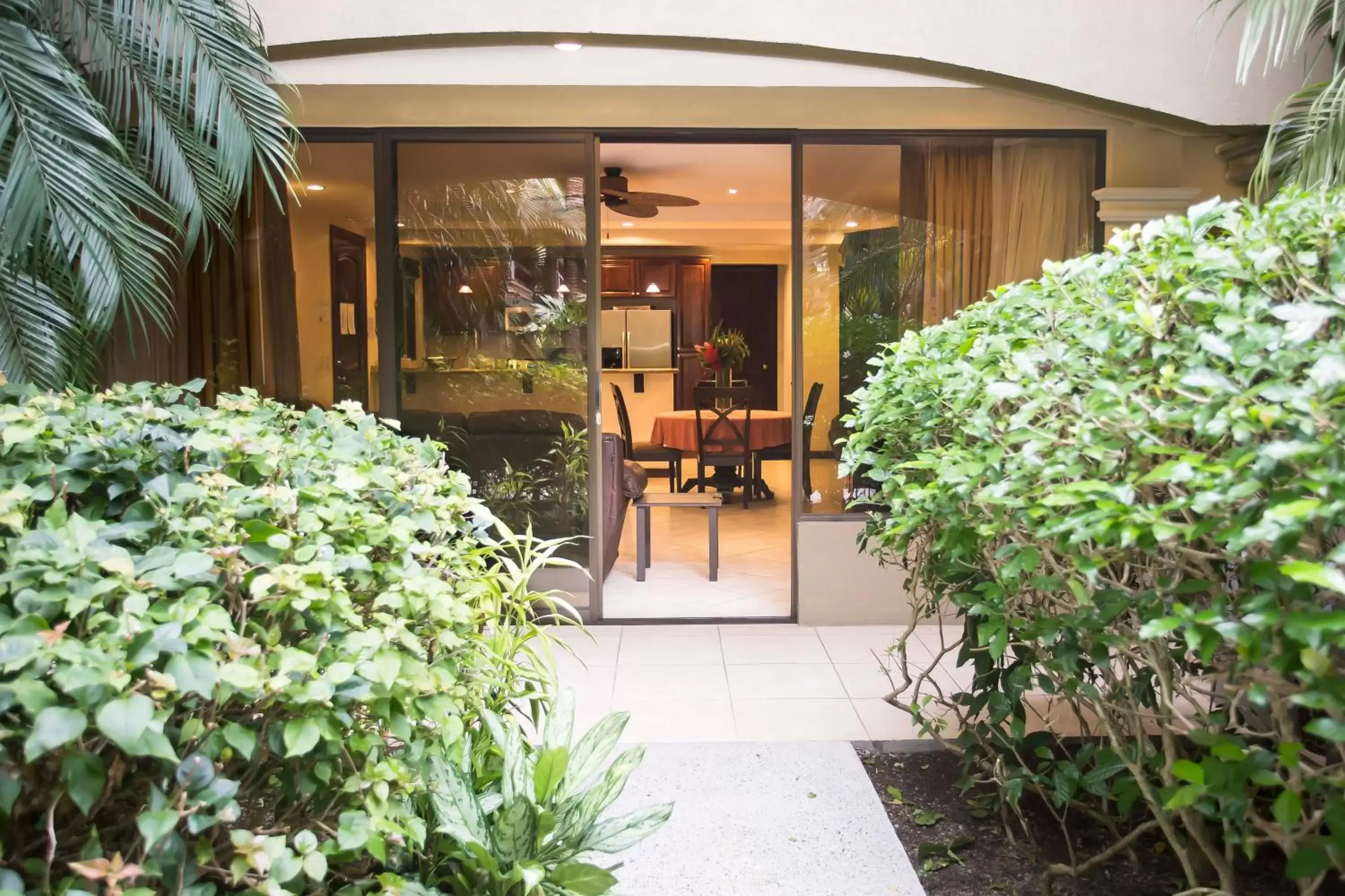 Patio in Monte Carlo Luxury Condominiums