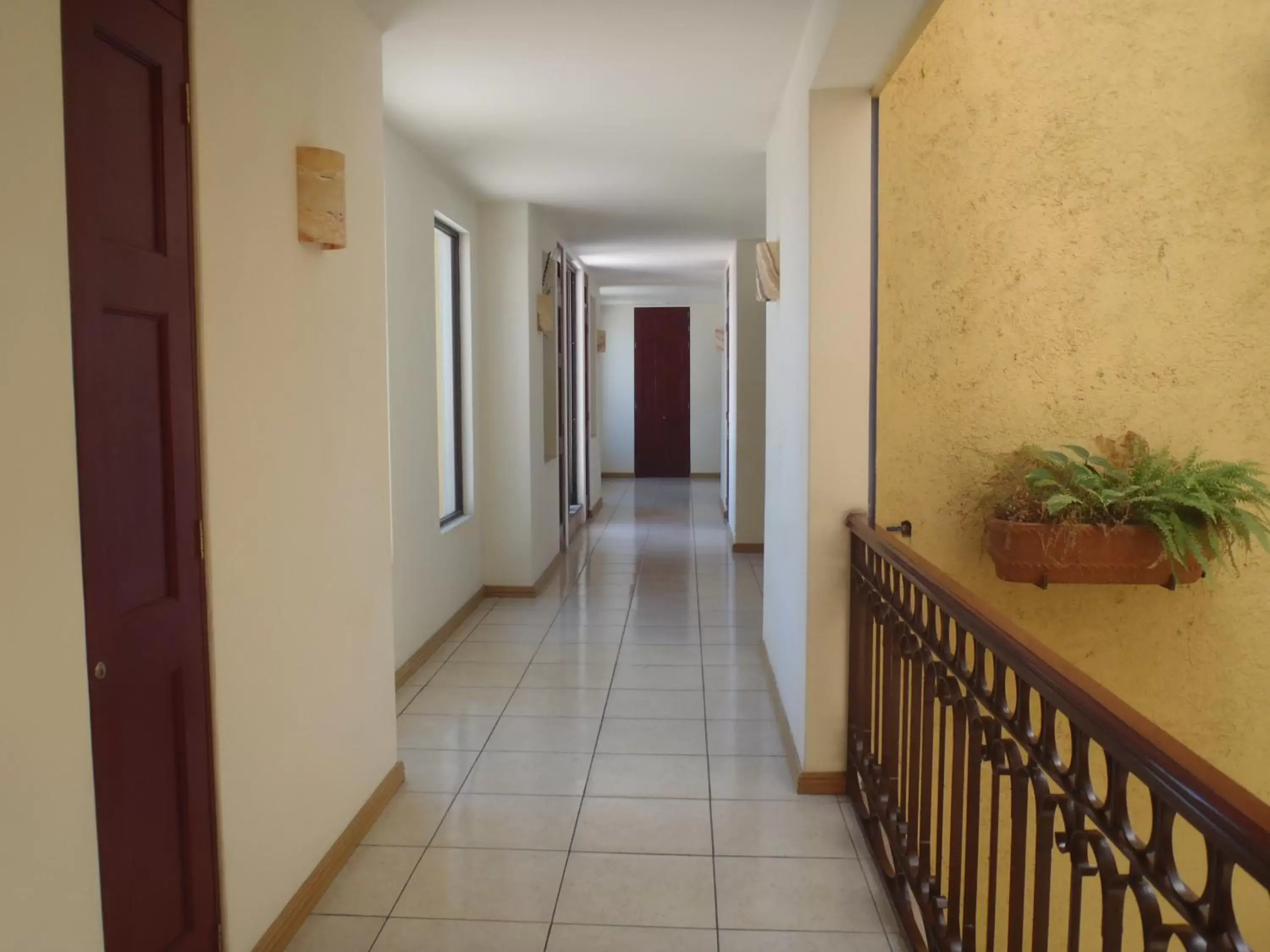 Area and facilities, Balcony/Terrace in Hotel Casa Real Tehuacan