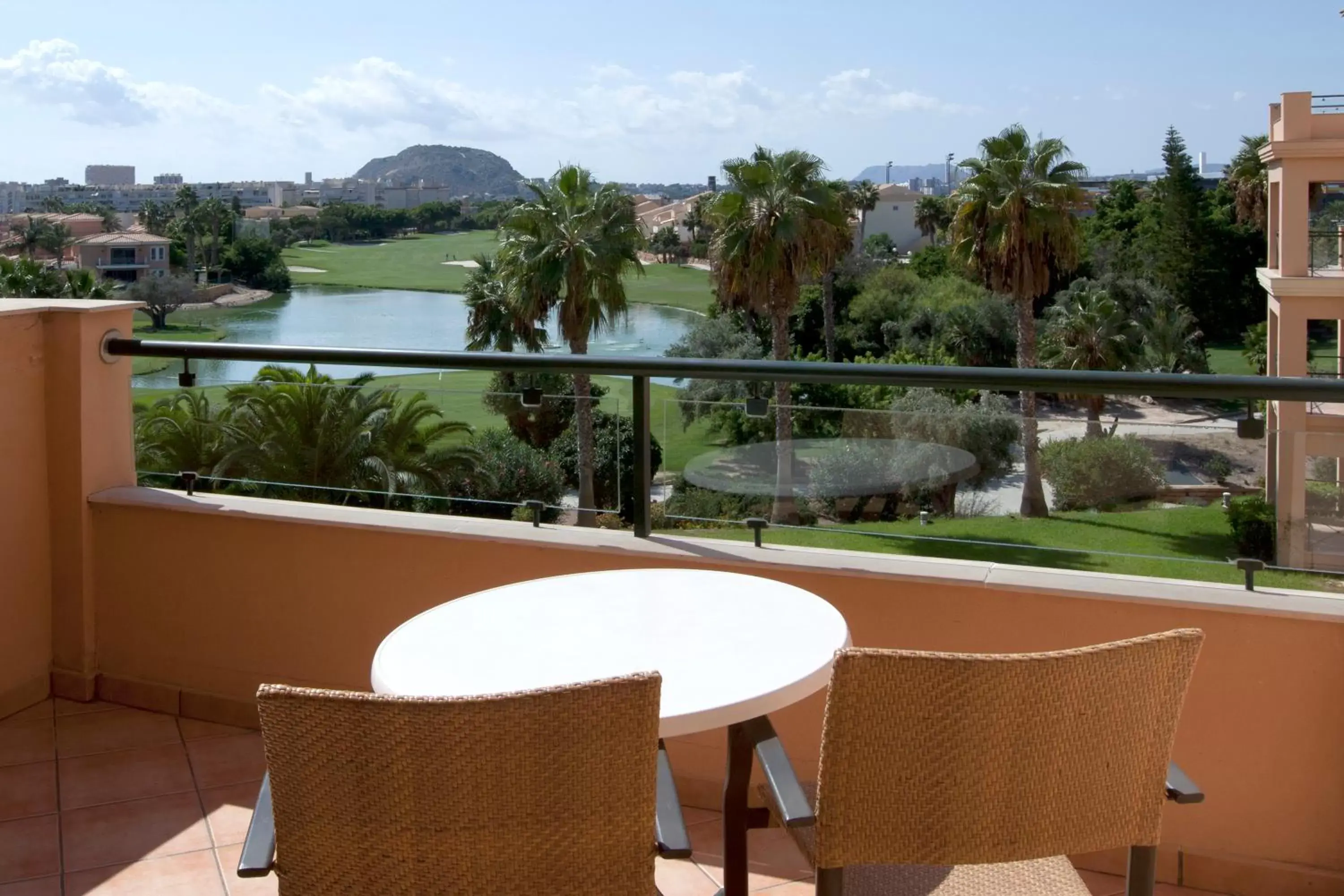 View (from property/room), Balcony/Terrace in Hotel Alicante Golf