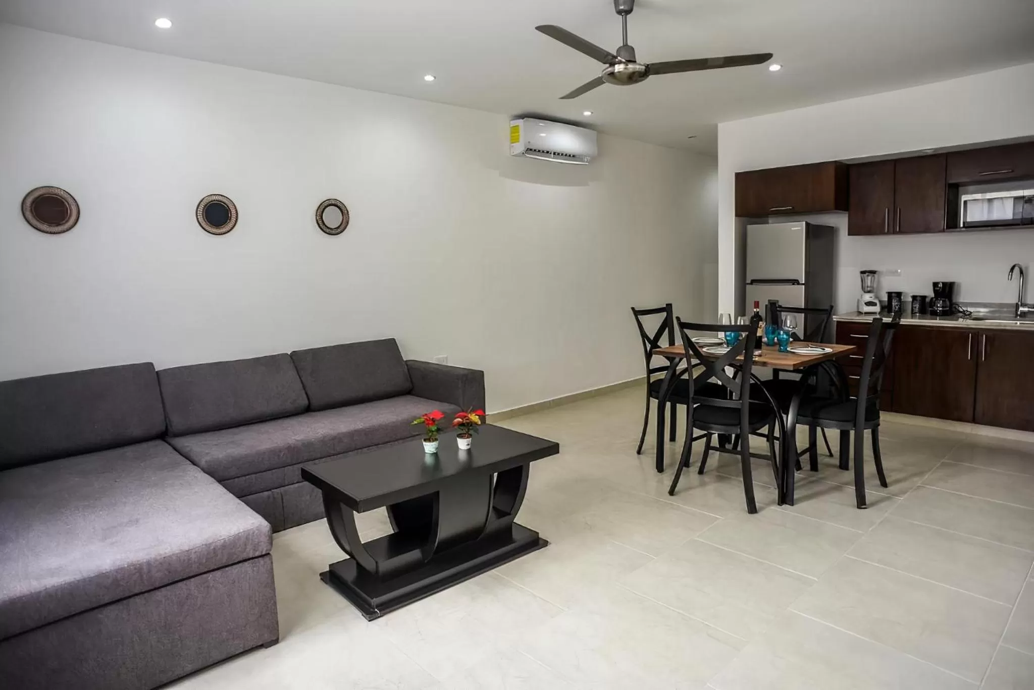Bathroom, Seating Area in Apartment and Penthouse Blue Luxury Kukulkan Tulum