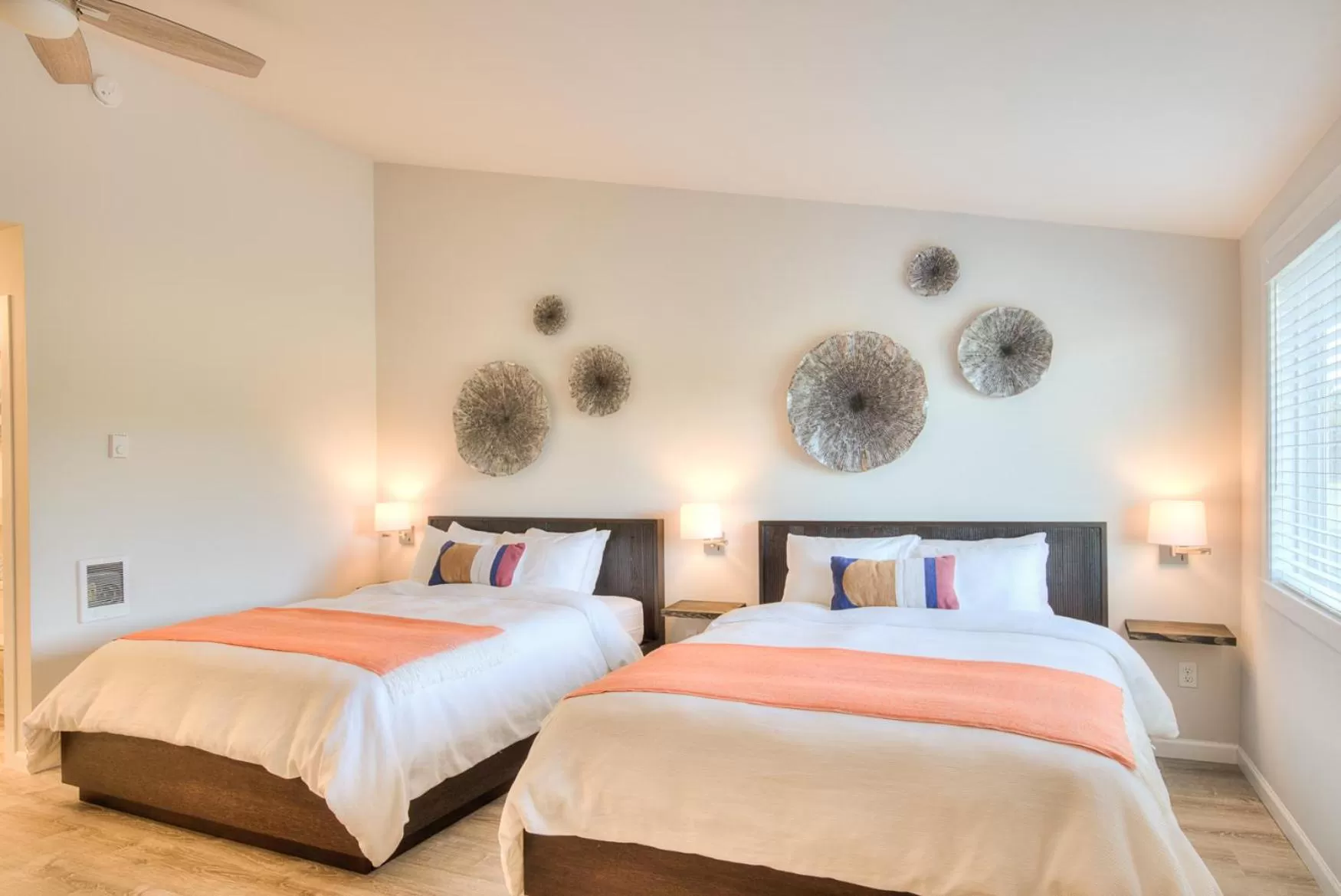 Bed in Ocean Shores Resort