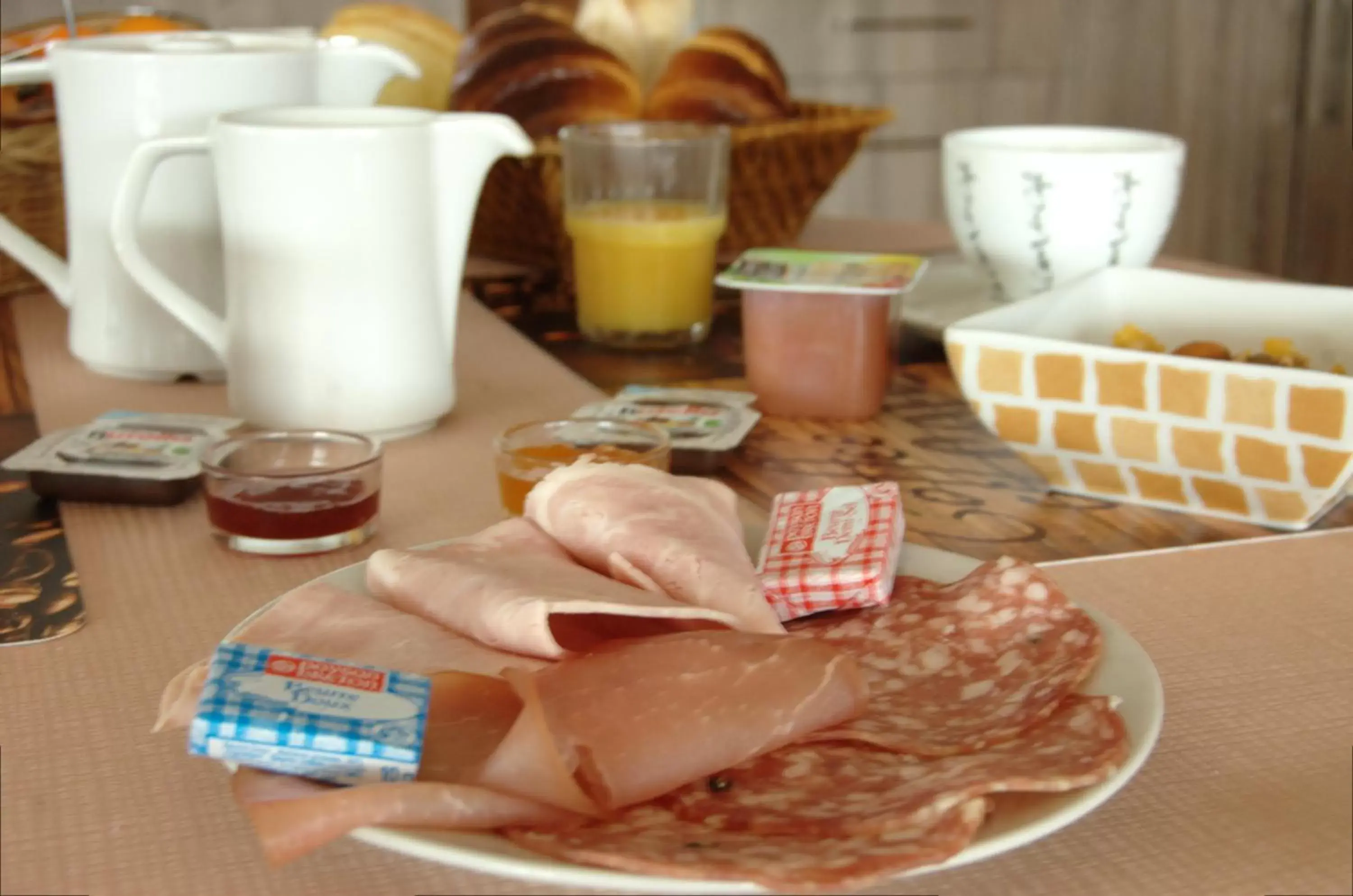 Food and drinks, Breakfast in Fasthotel Chateauroux