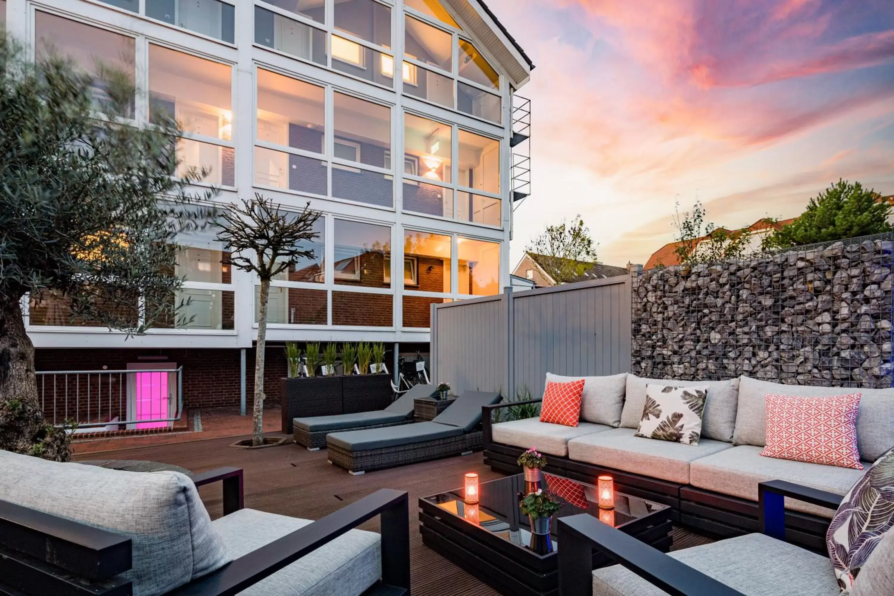 Balcony/Terrace, Property Building in Nordseehotel Kröger