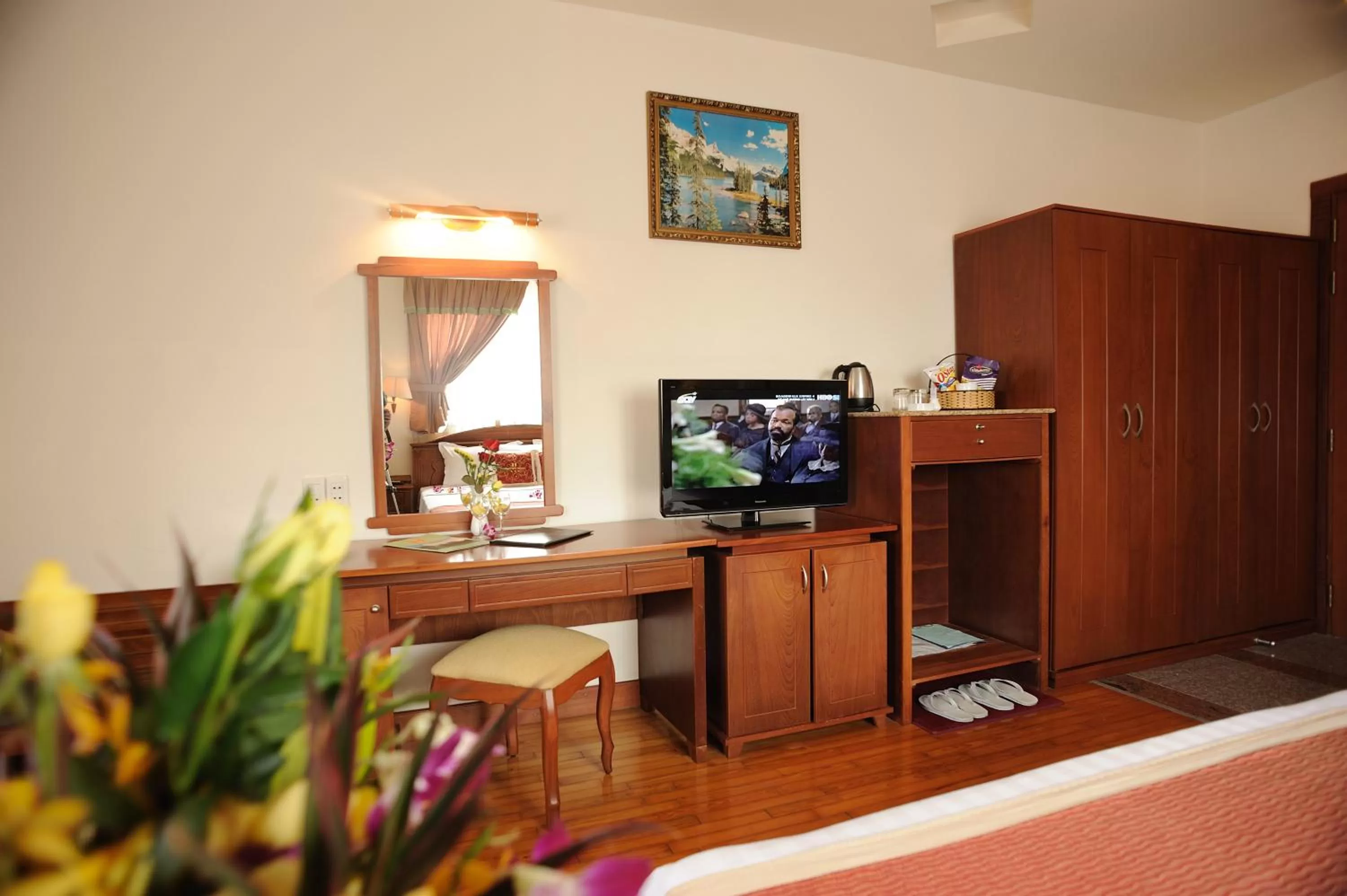 Photo of the whole room in Hoang Yen Hotel