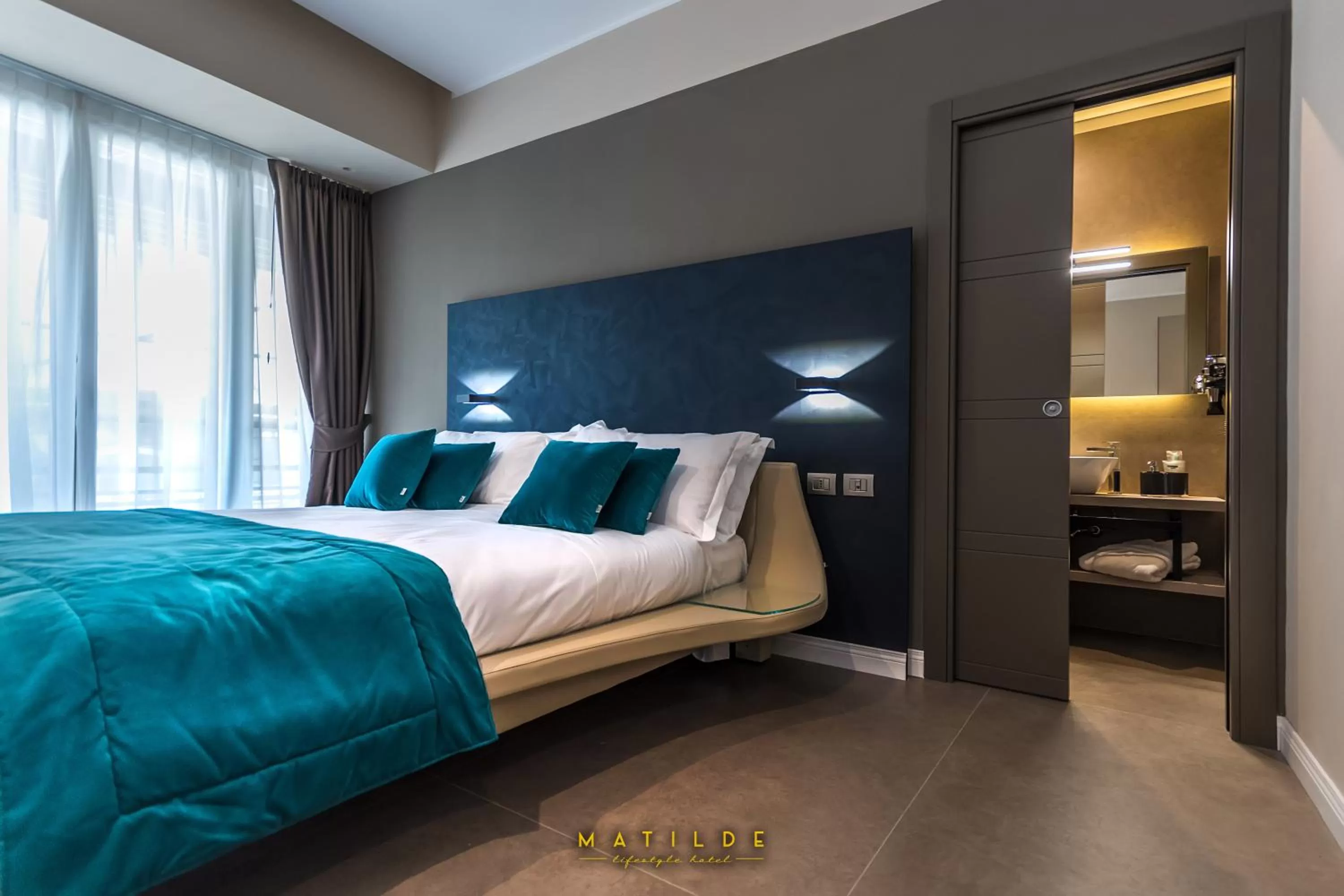 Bedroom, Bed in Hotel Matilde - Lifestyle Hotel