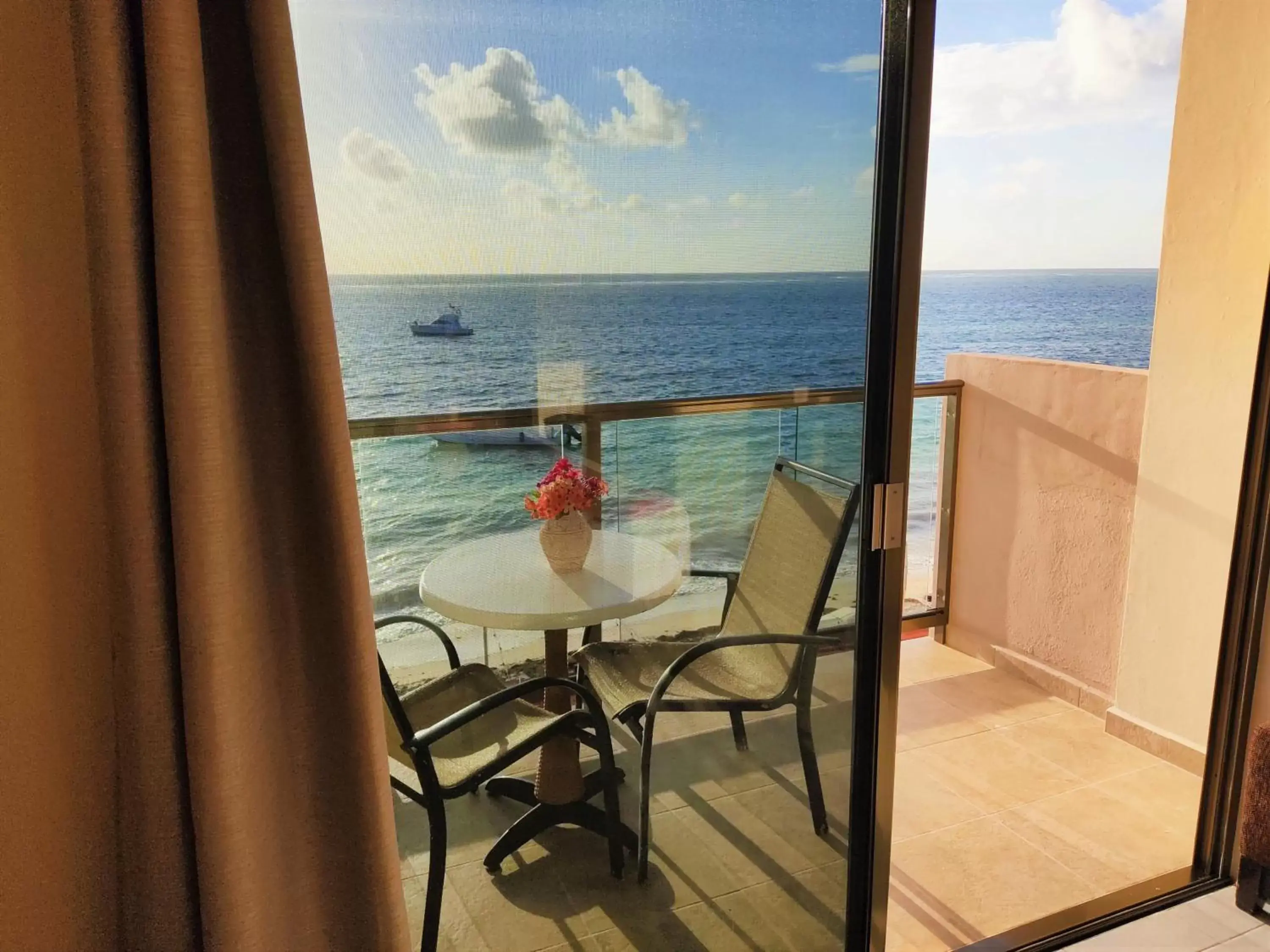 Sea view in Hacienda Morelos Beachfront Hotel Sea view in Hacienda Morelos Beachfront Hotel