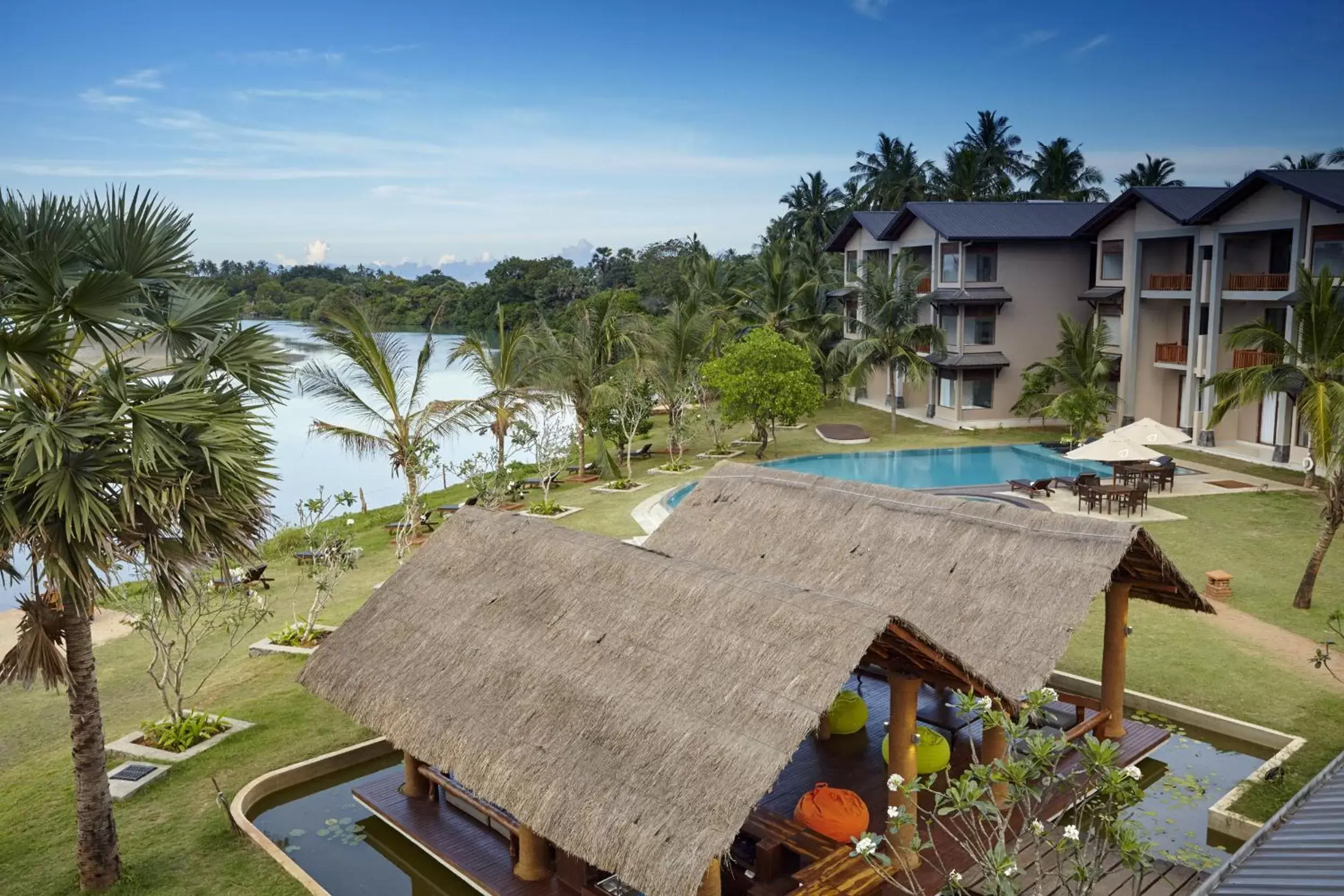 River view in Amaranthe Bay Resort & Spa River view in Amaranthe Bay Resort & Spa