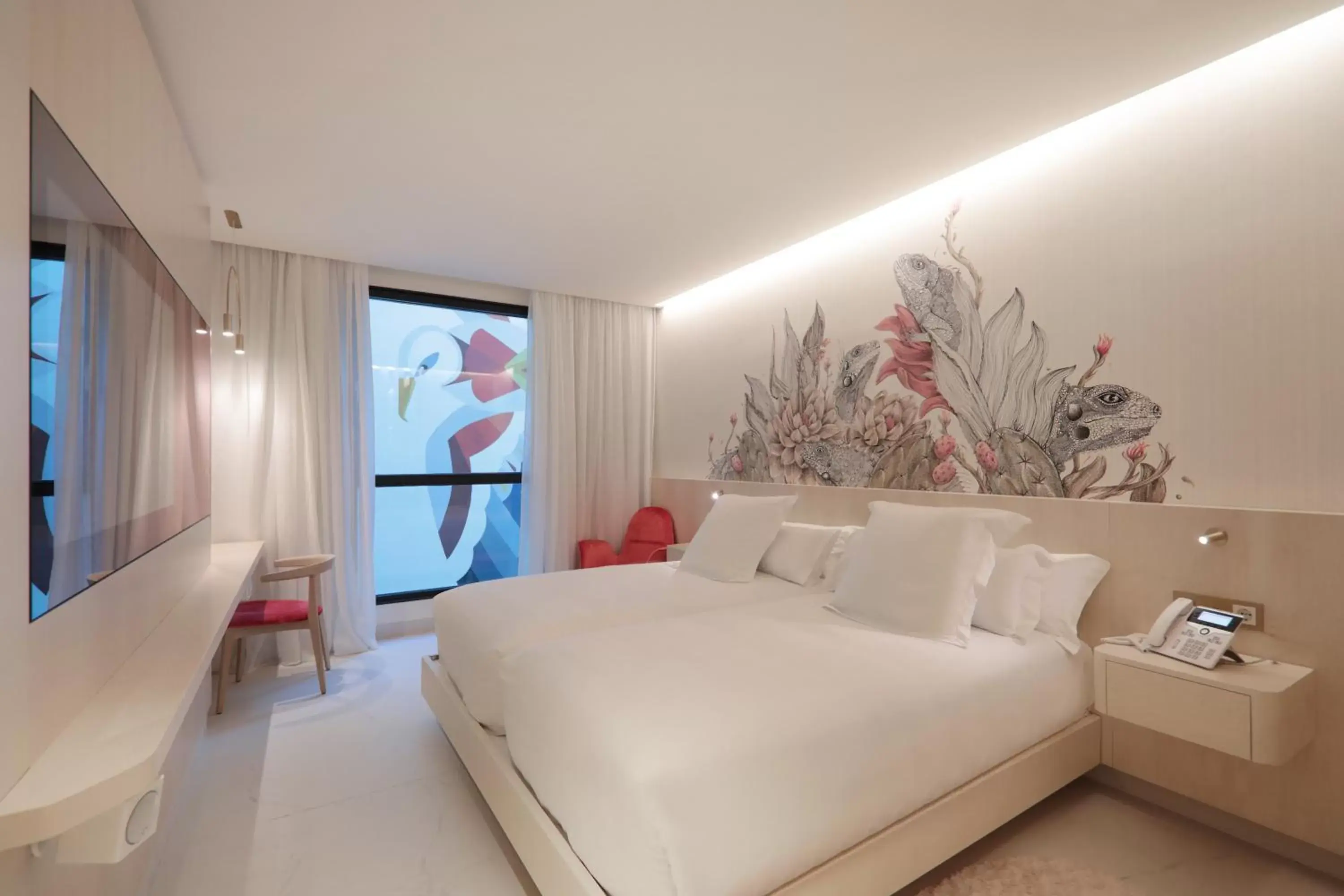 Bedroom, Bed in Iberostar Selection Paseo de Gracia 4 Sup