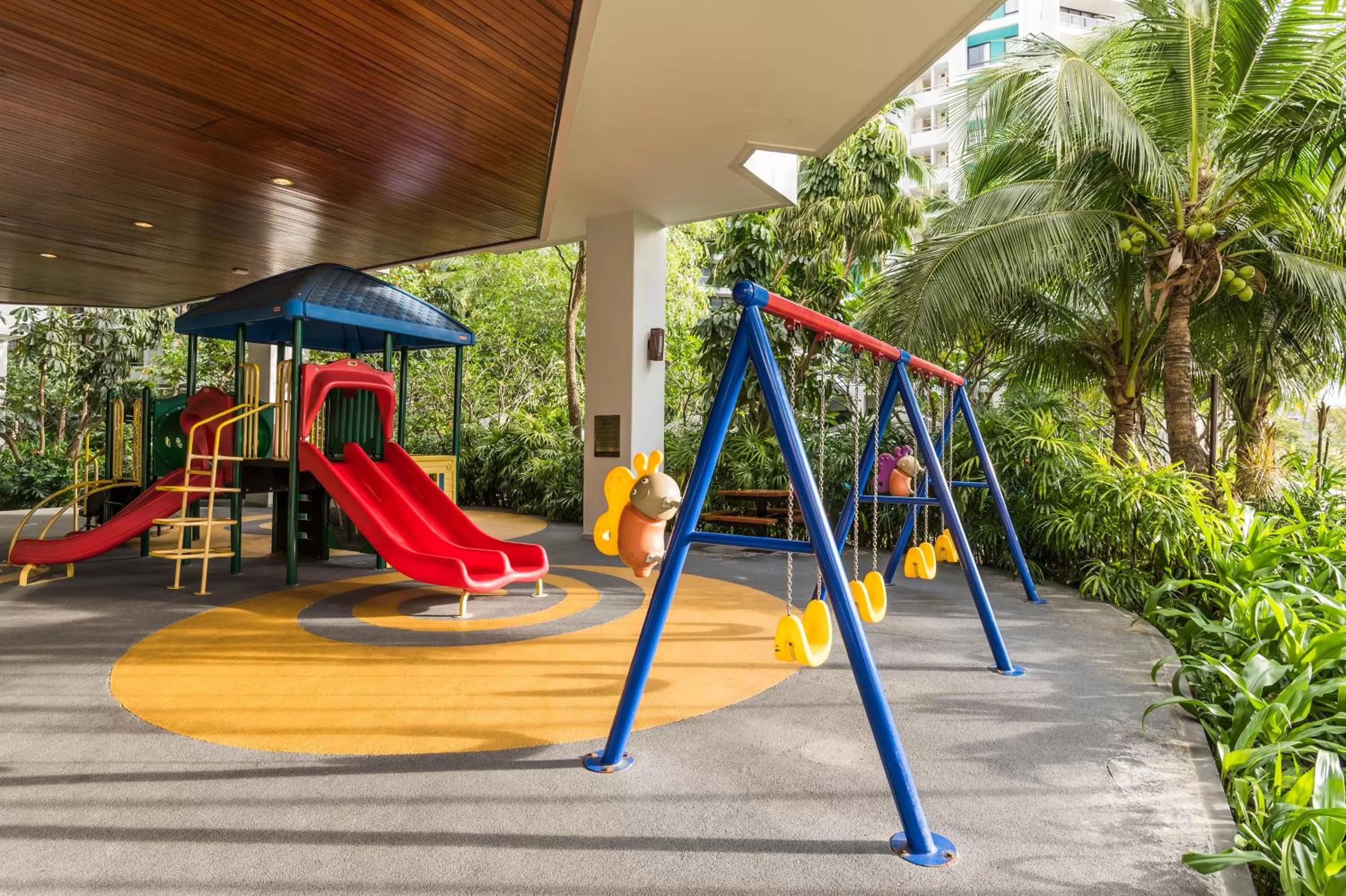 Children play ground in Chatrium Sathon Bangkok