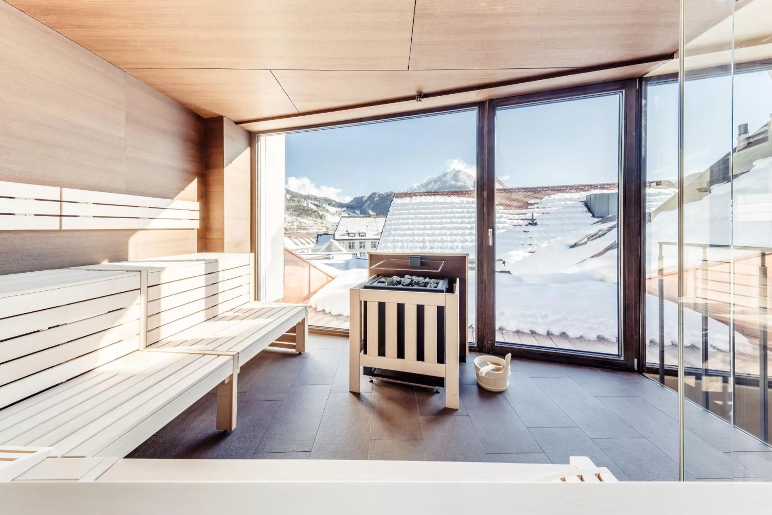 Spa and wellness centre/facilities in Boutique Hotel das TSCHOFEN