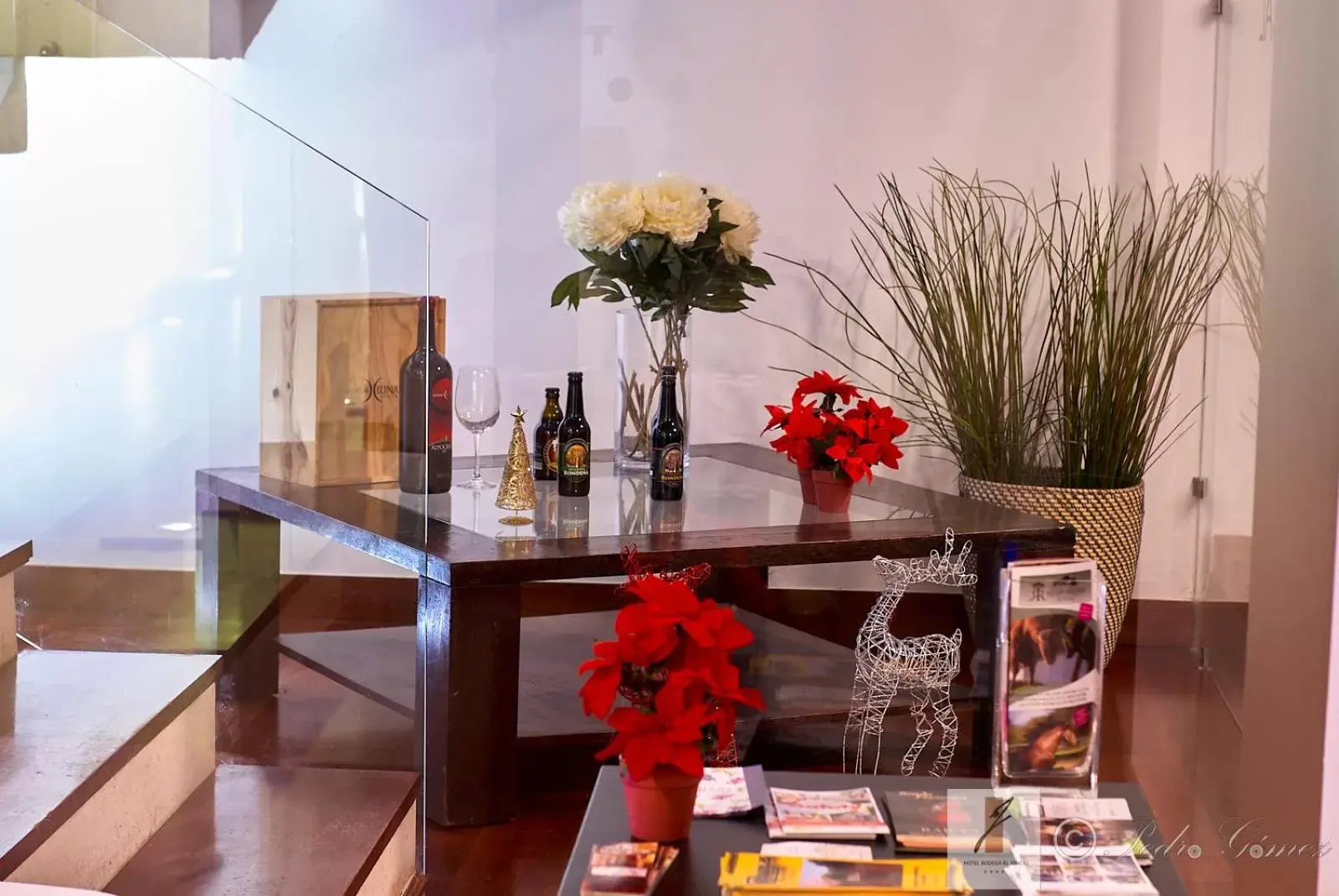 Lobby or reception in Hotel Bodega El Juncal Lobby or reception in Hotel Bodega El Juncal