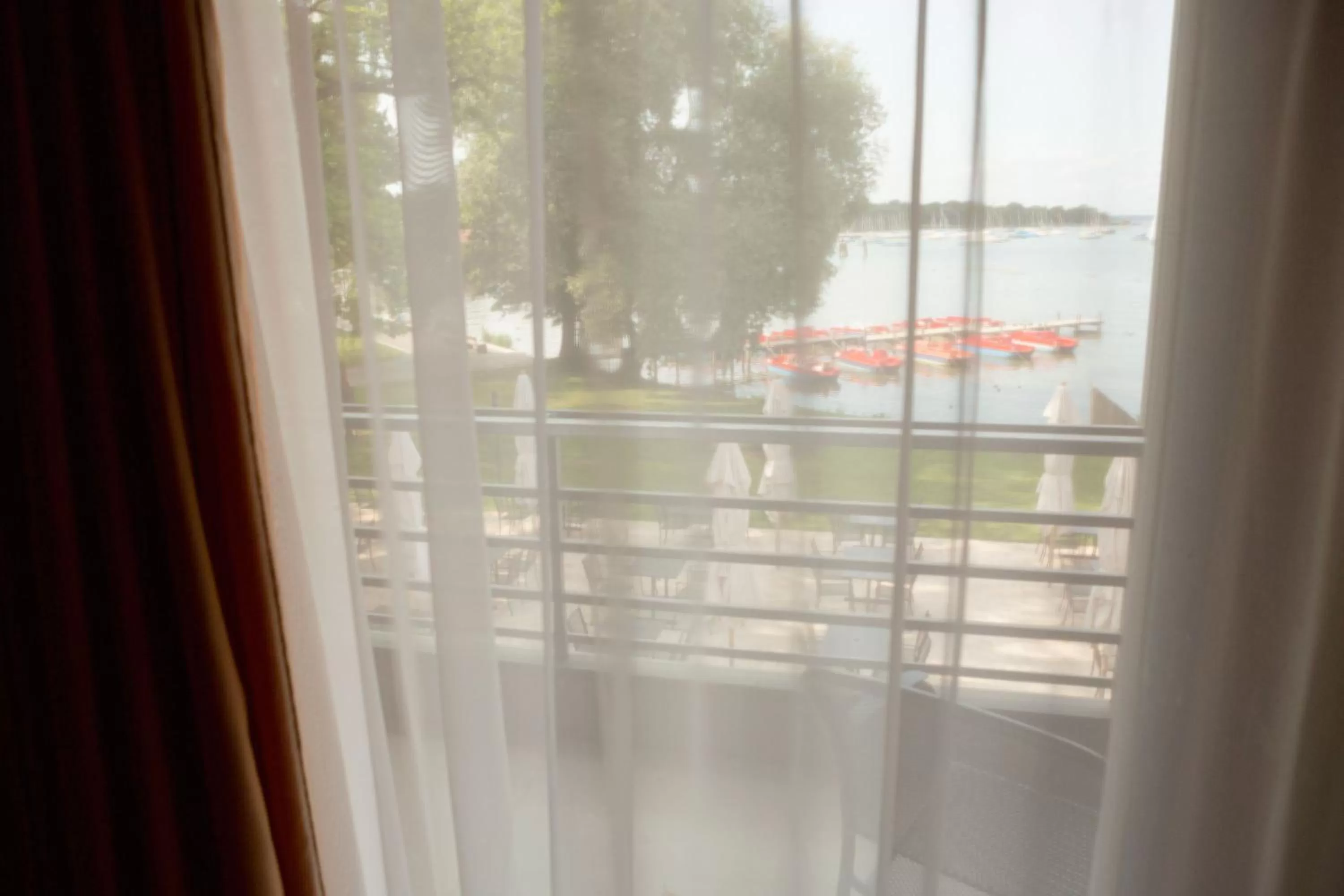 View (from property/room) in Strandhotel SüdSee Diessen am Ammersee