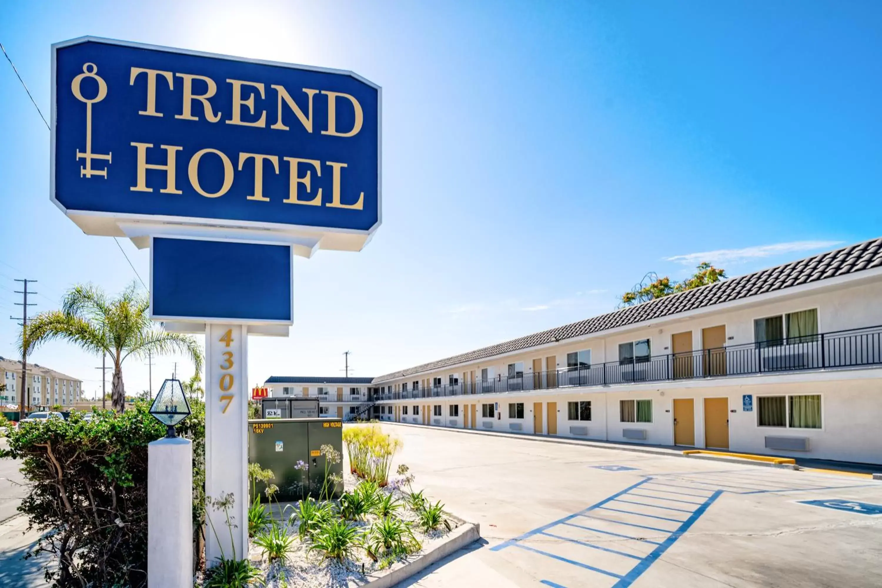 Facade/entrance, Property Building in Trend Hotel at LAX Airport