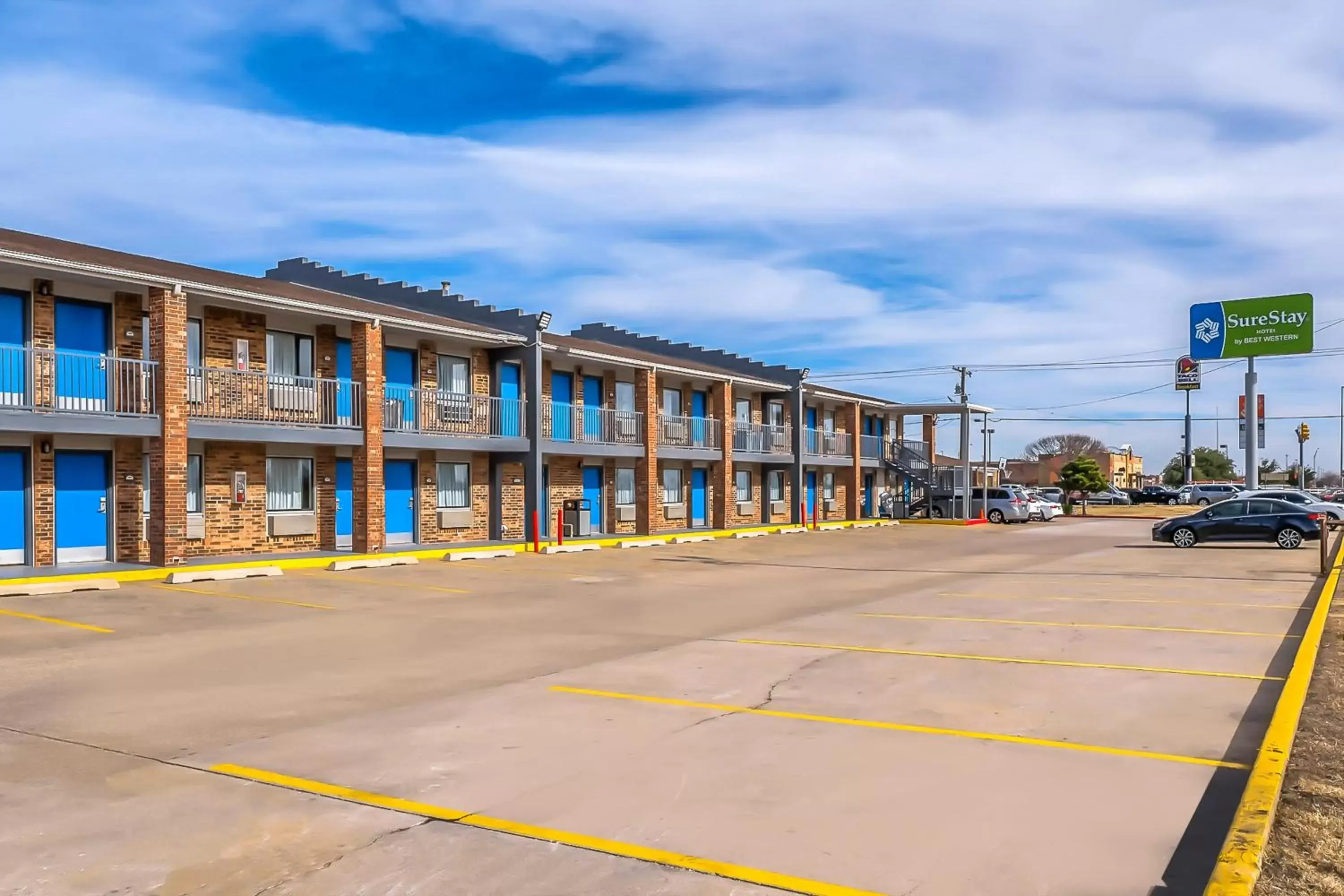 Property Building in SureStay Hotel by Best Western Oklahoma City West