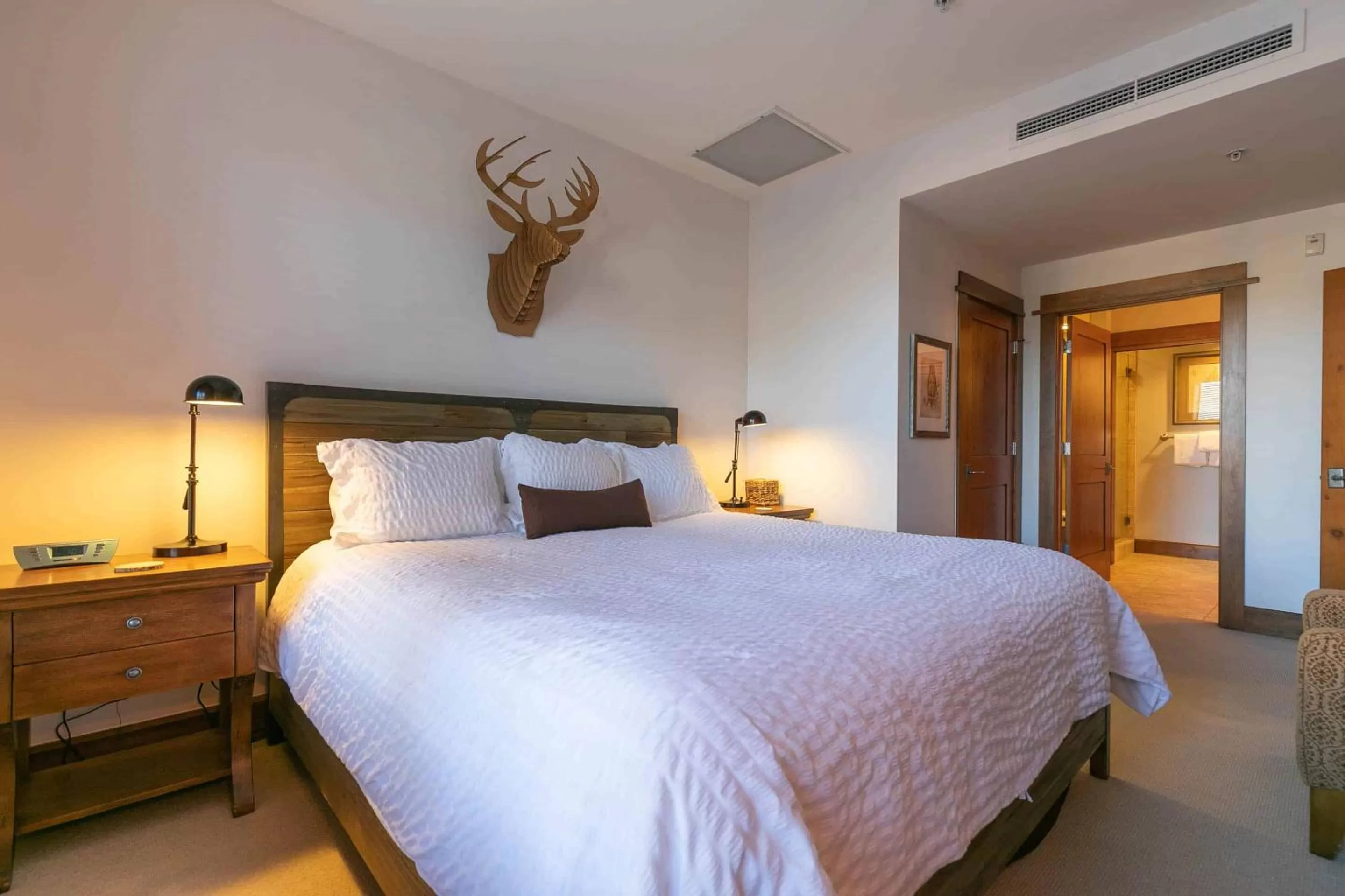 Bed in East West Hospitality at Tahoe