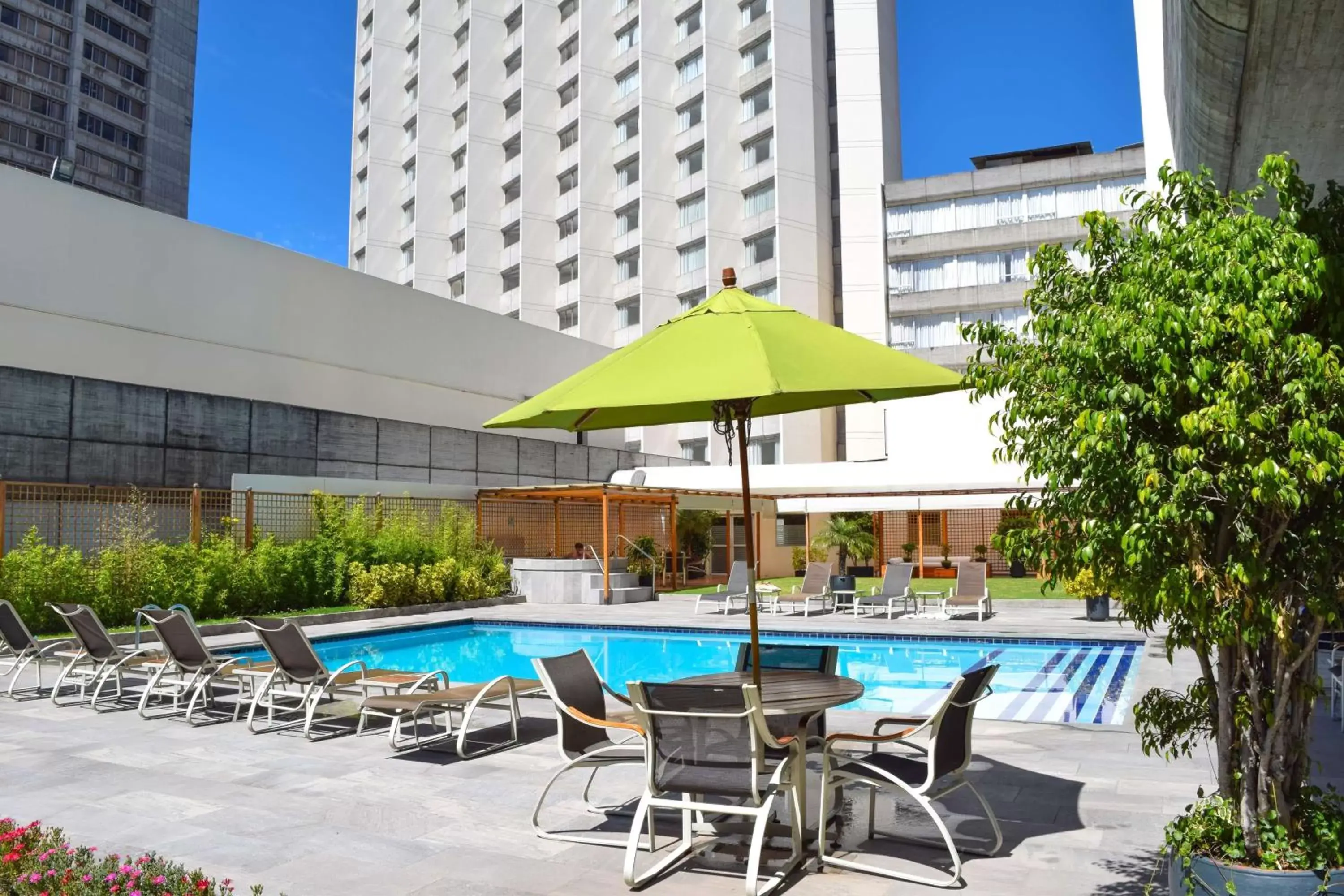 Pool view, Swimming Pool in Hilton Colon Quito Hotel