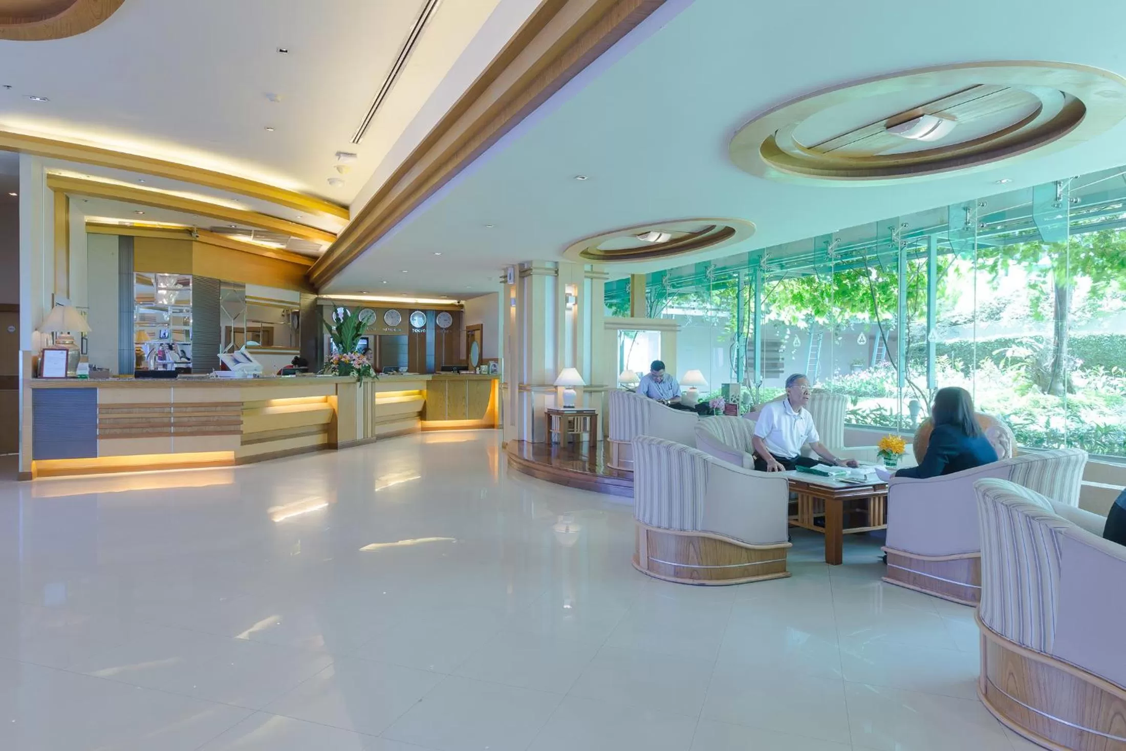 Lobby or reception in Asia Airport Hotel