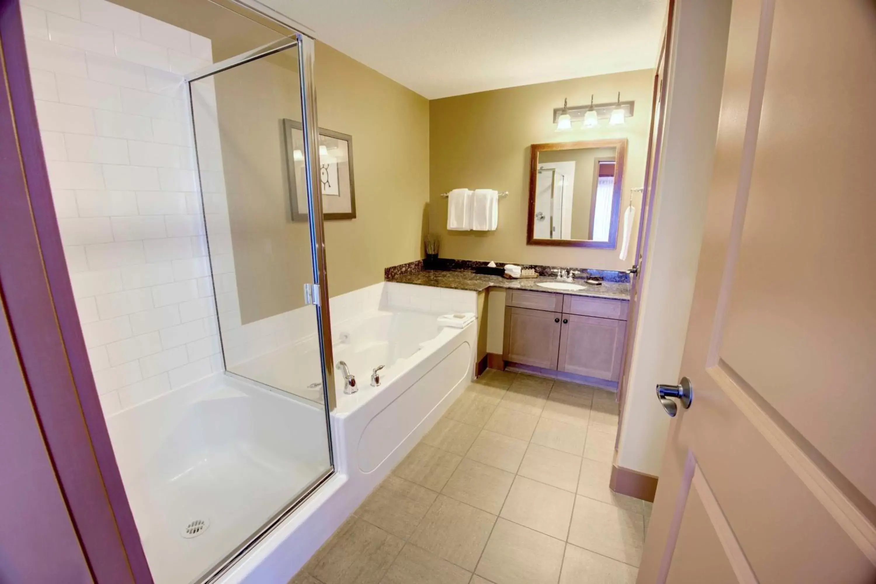 Bathroom in Spirit Ridge, in The Unbound Collection by Hyatt