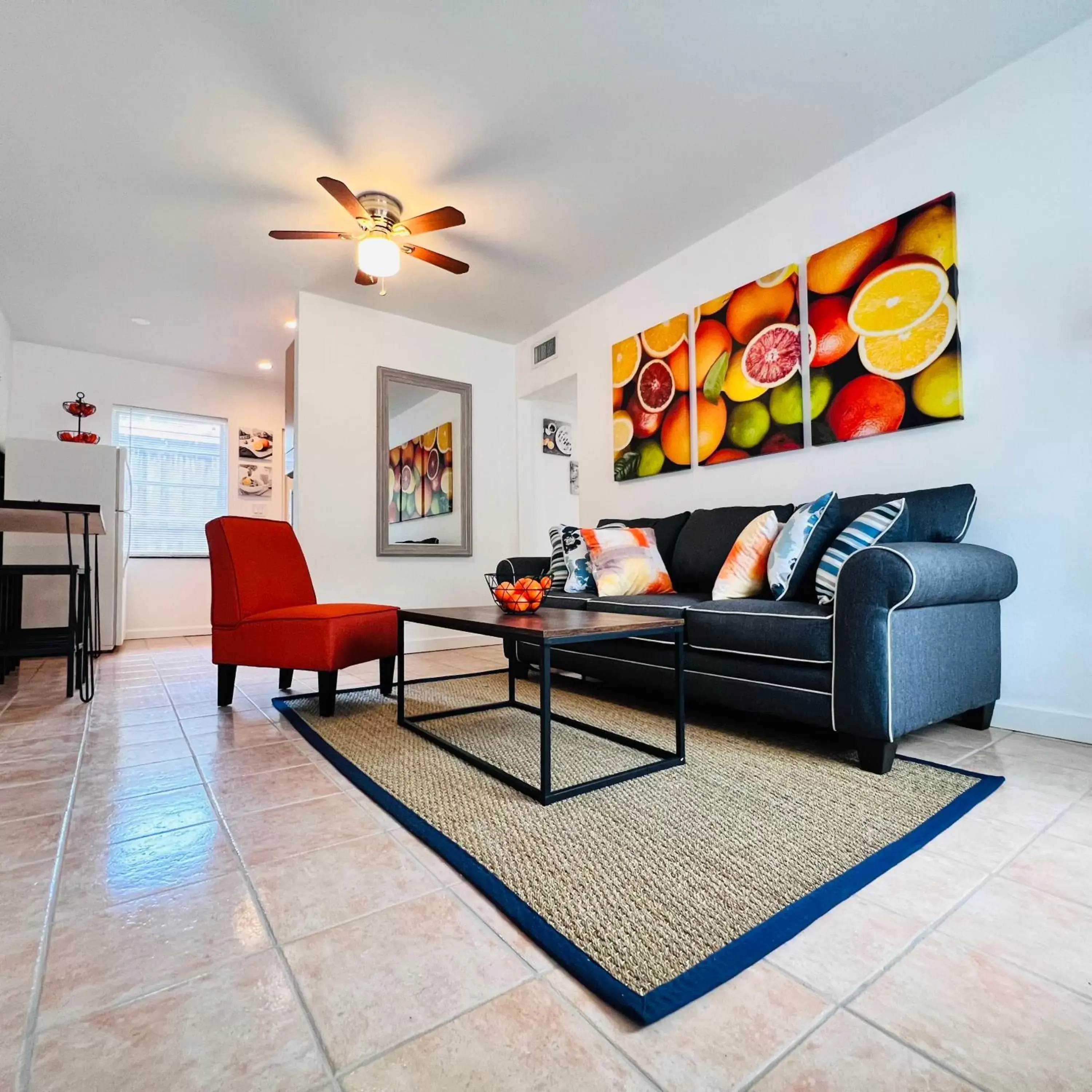 Living room, Seating Area in Coco Bay Vacation Condos