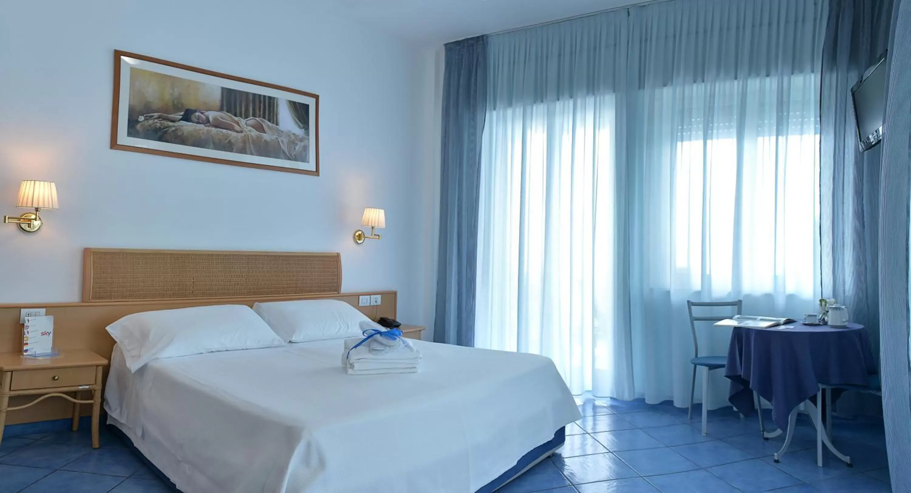 Bed in Hotel Pensione Reale