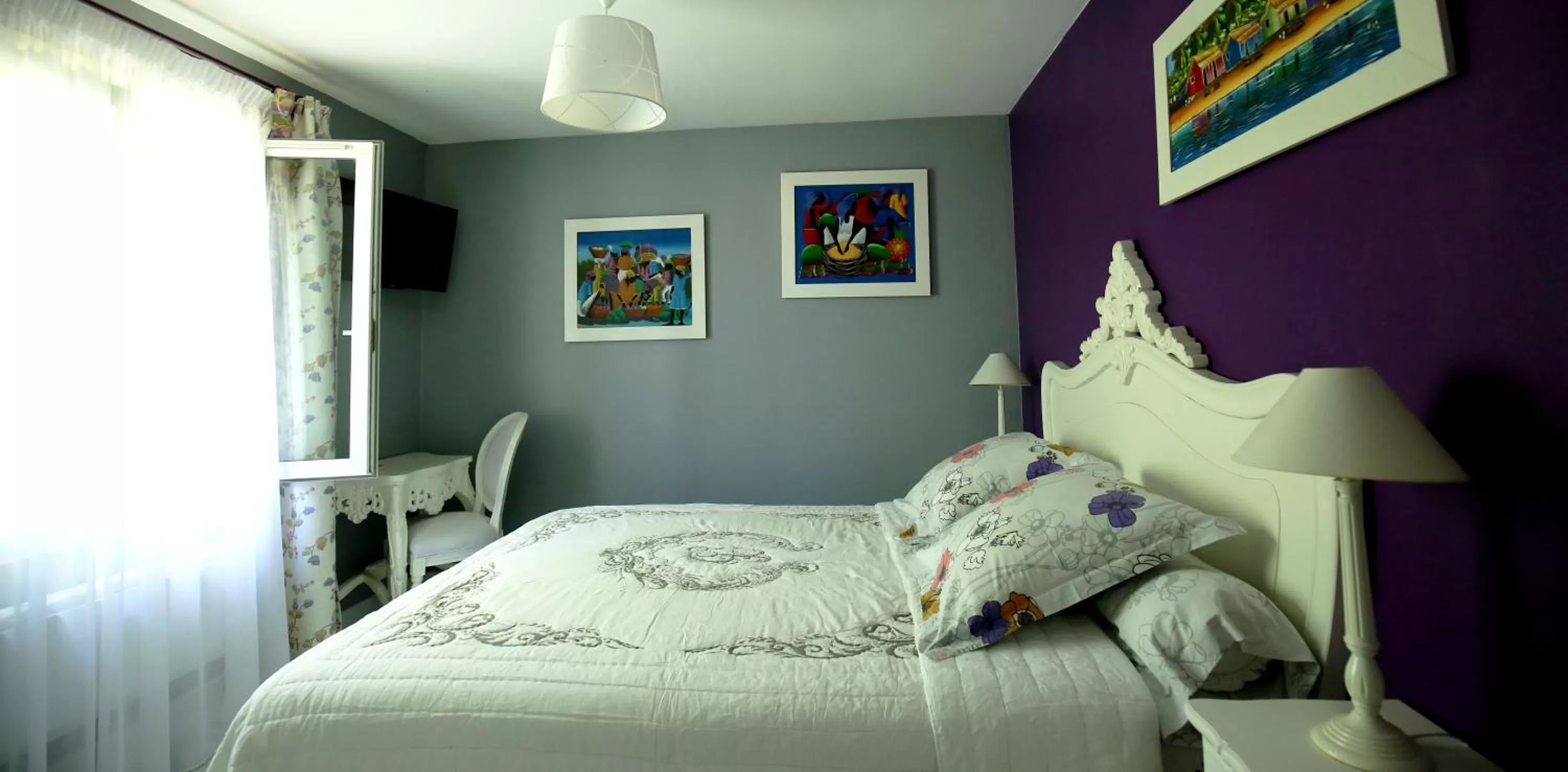 Bed in La Villa Léa