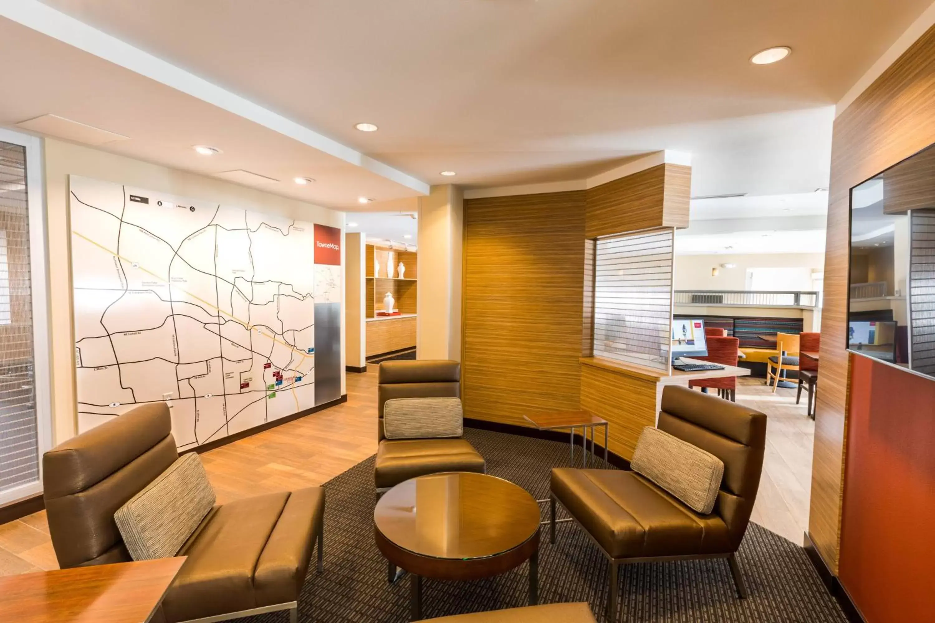 Lobby or reception, Lounge/Bar in TownePlace Suites by Marriott Portland Beaverton