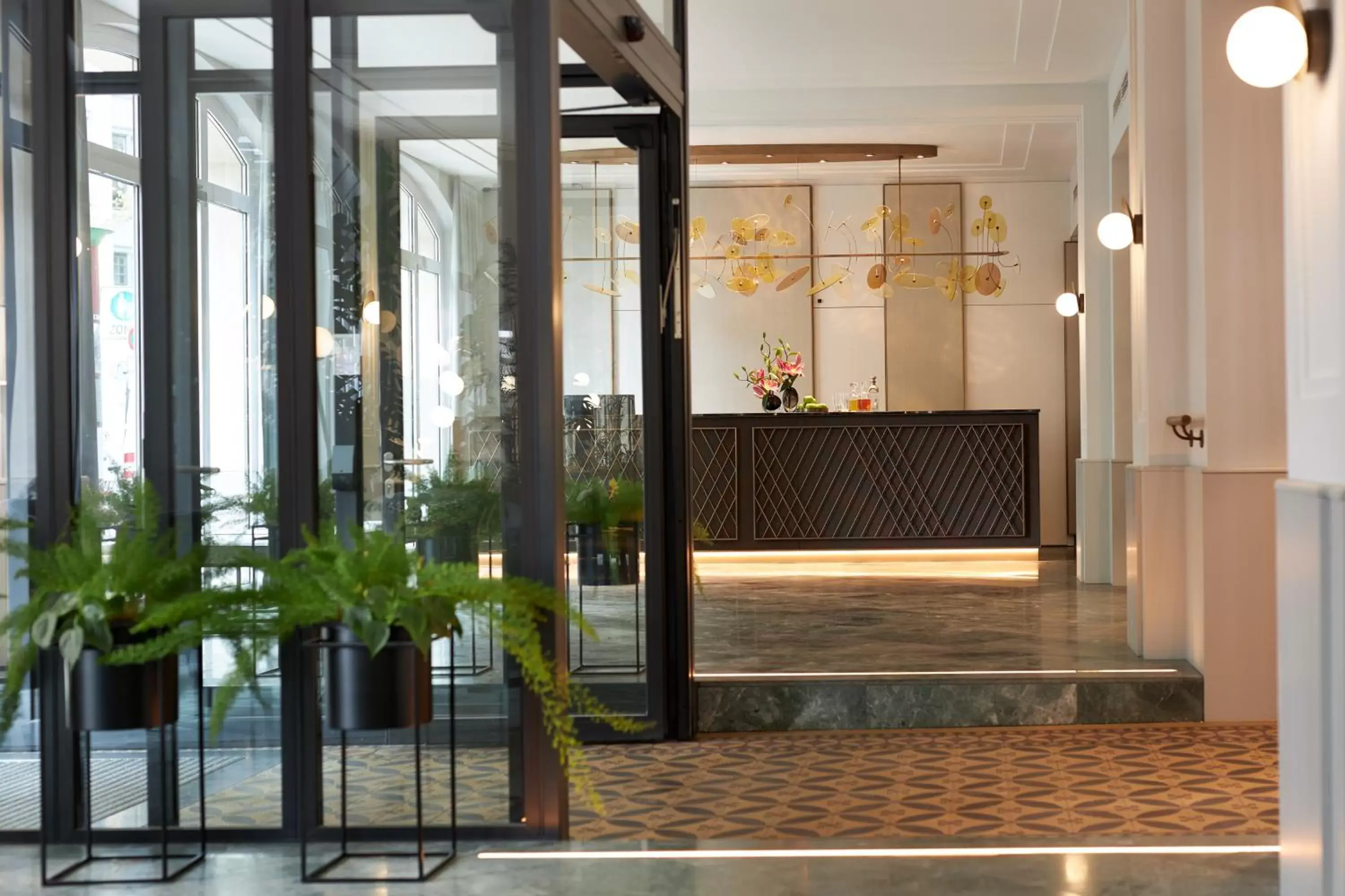 Facade/entrance, Lobby/Reception in Classik Hotel Alexander Plaza