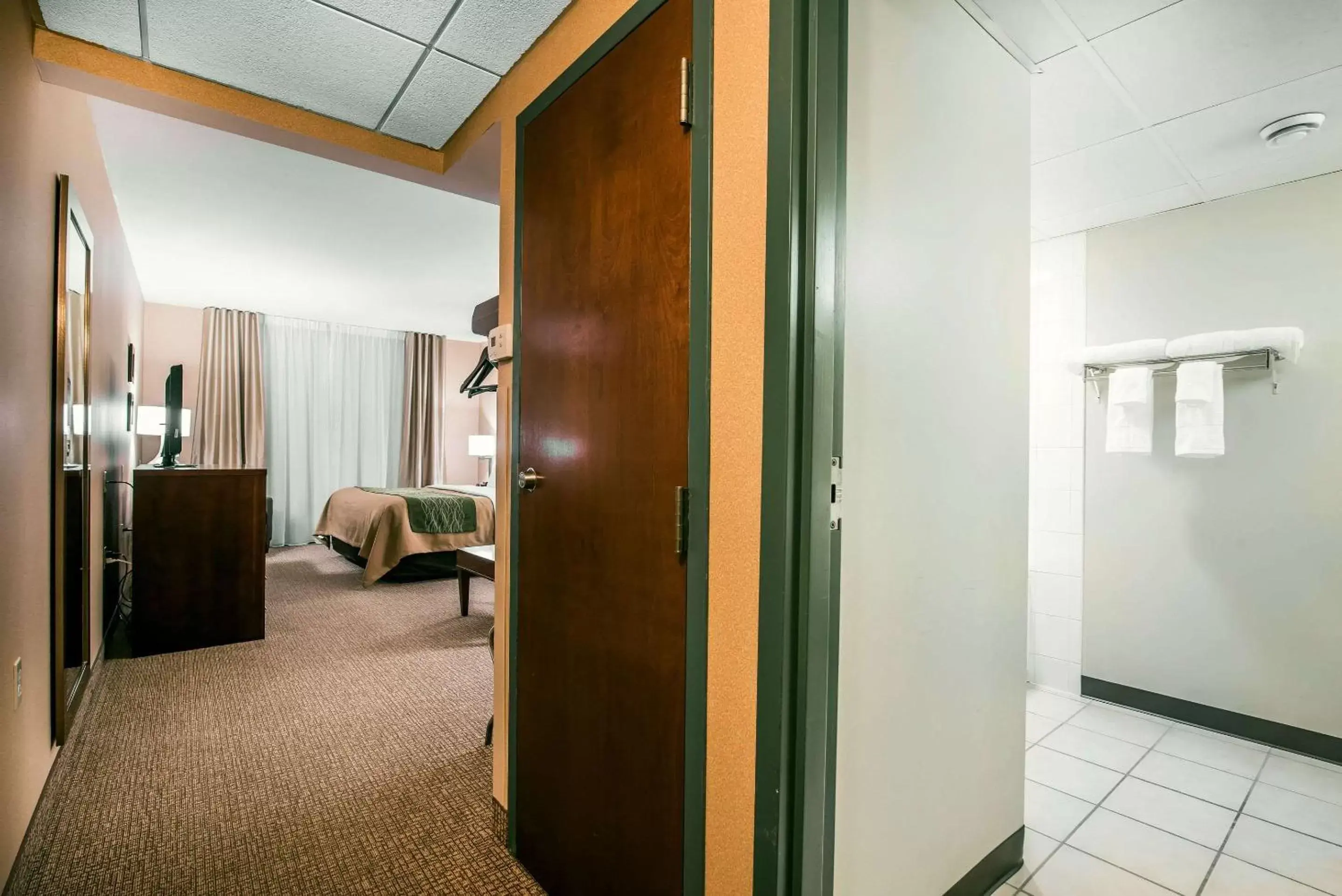 Photo of the whole room, Bathroom in Quality Inn & Suites Towanda