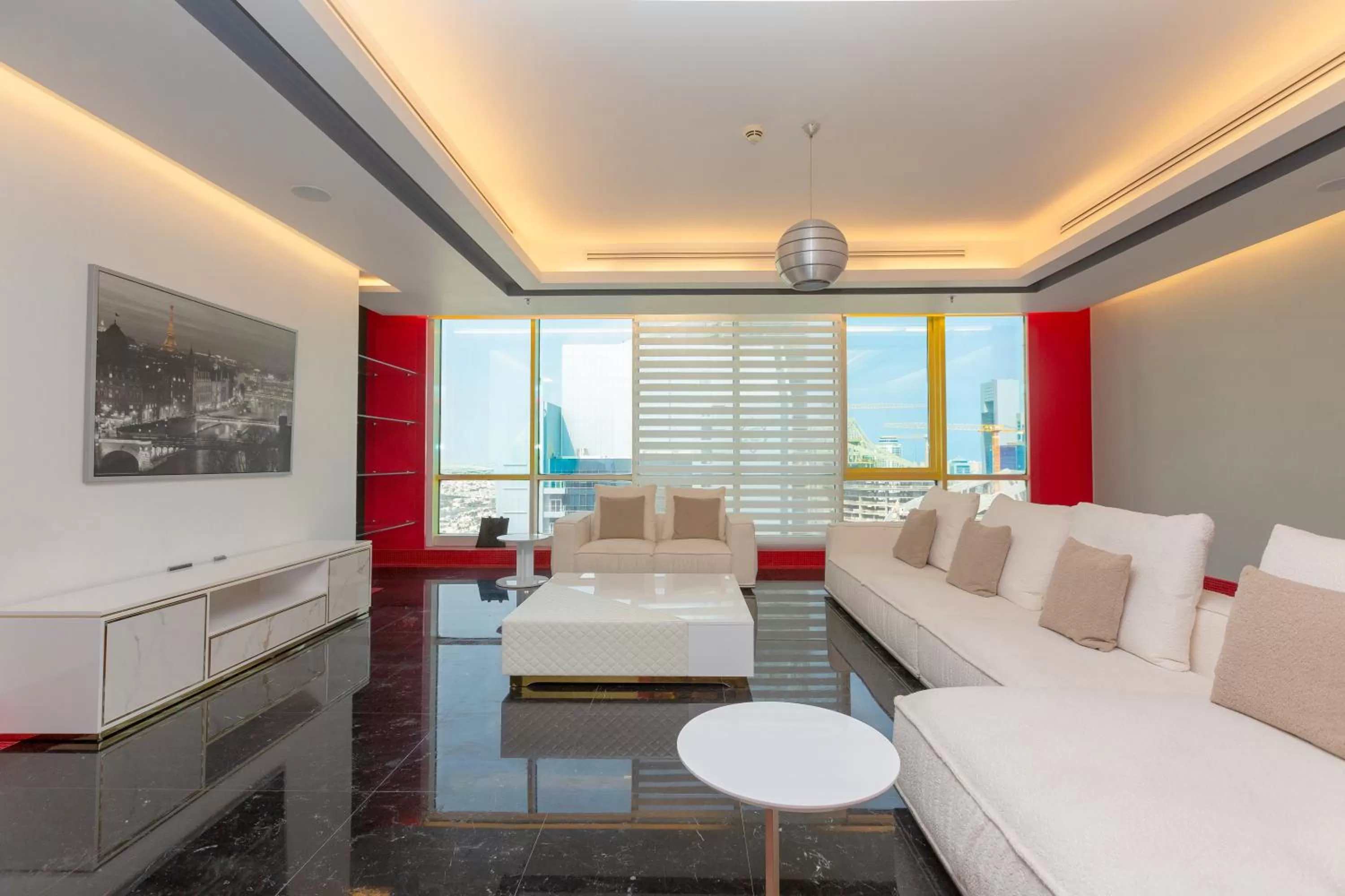 Living room in Ezdan Hotel West Bay