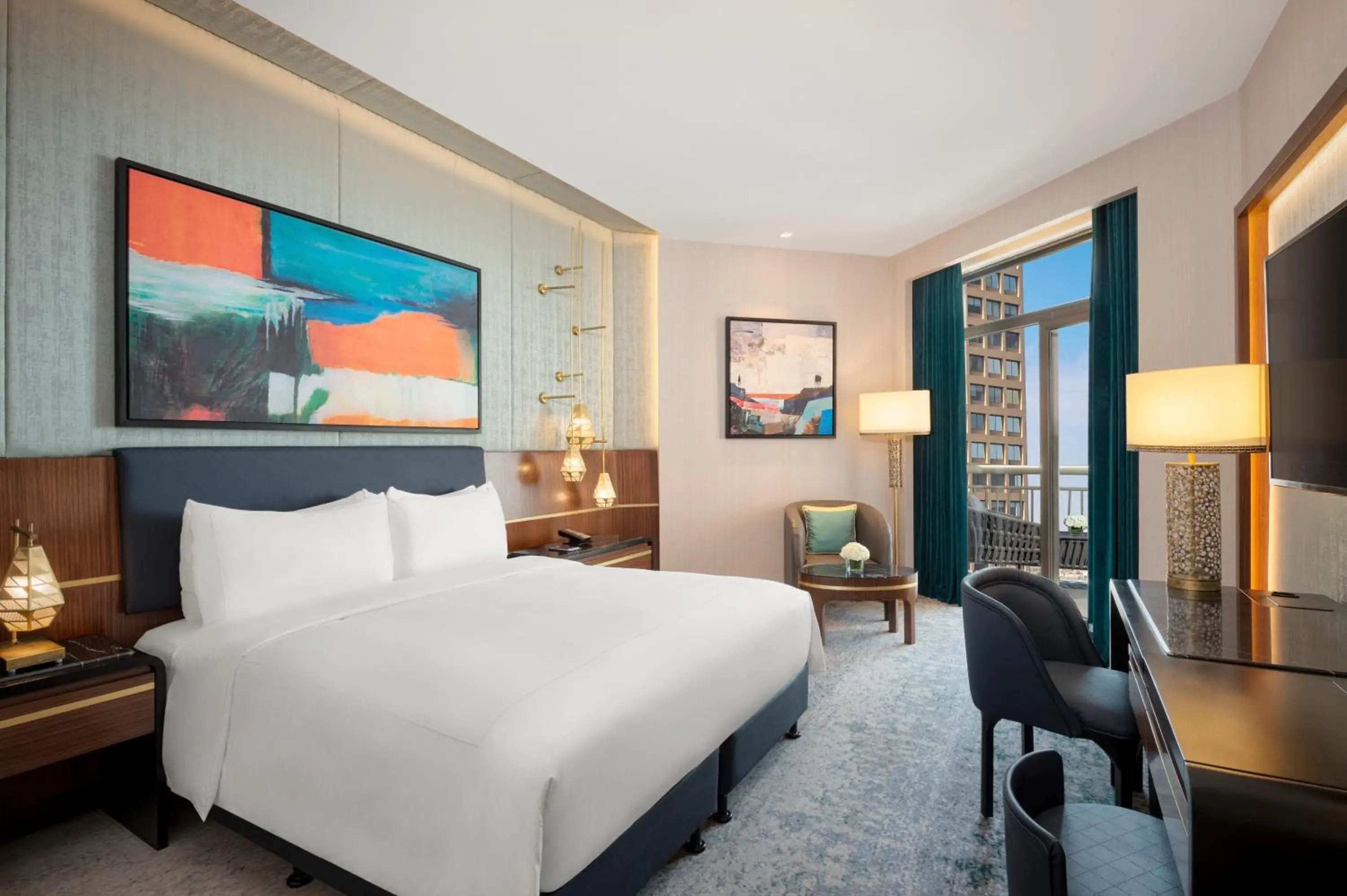 Bedroom in Conrad Cairo Hotel & Casino