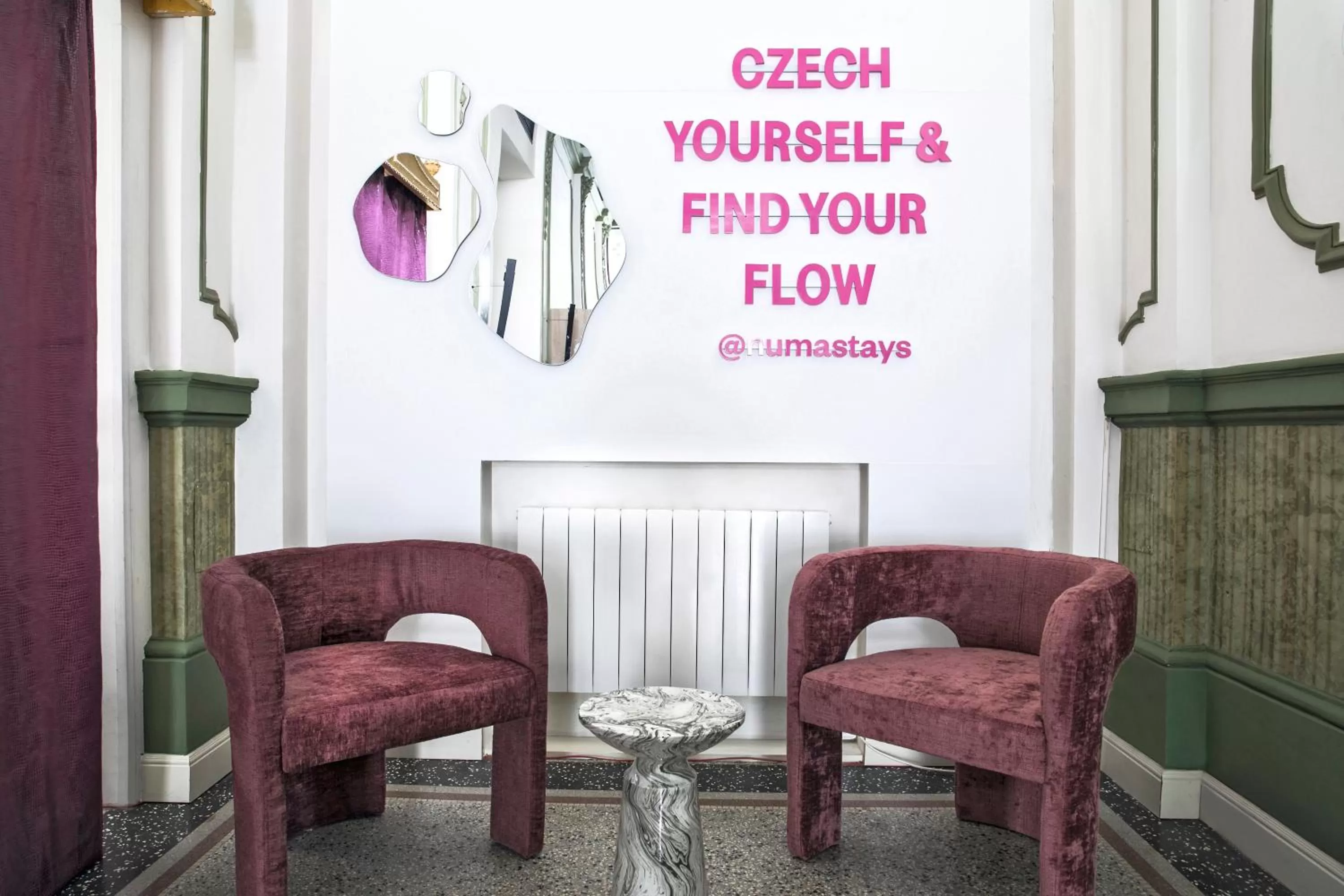 Lobby or reception in Numa Prague Flow