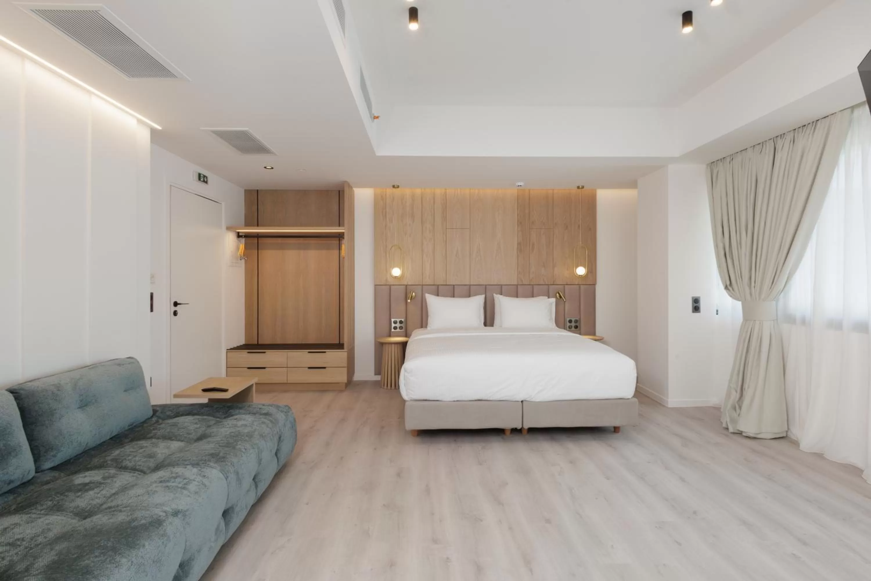 Bed in Hilton Garden Inn Athens Syggrou Avenue