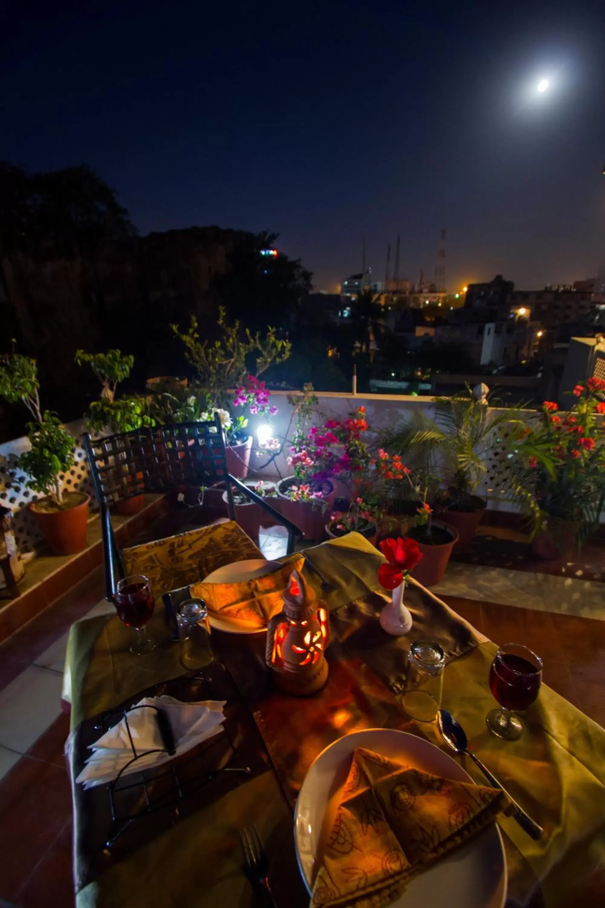 Restaurant/places to eat, Balcony/Terrace in Chitra Katha - A Story Per Stay