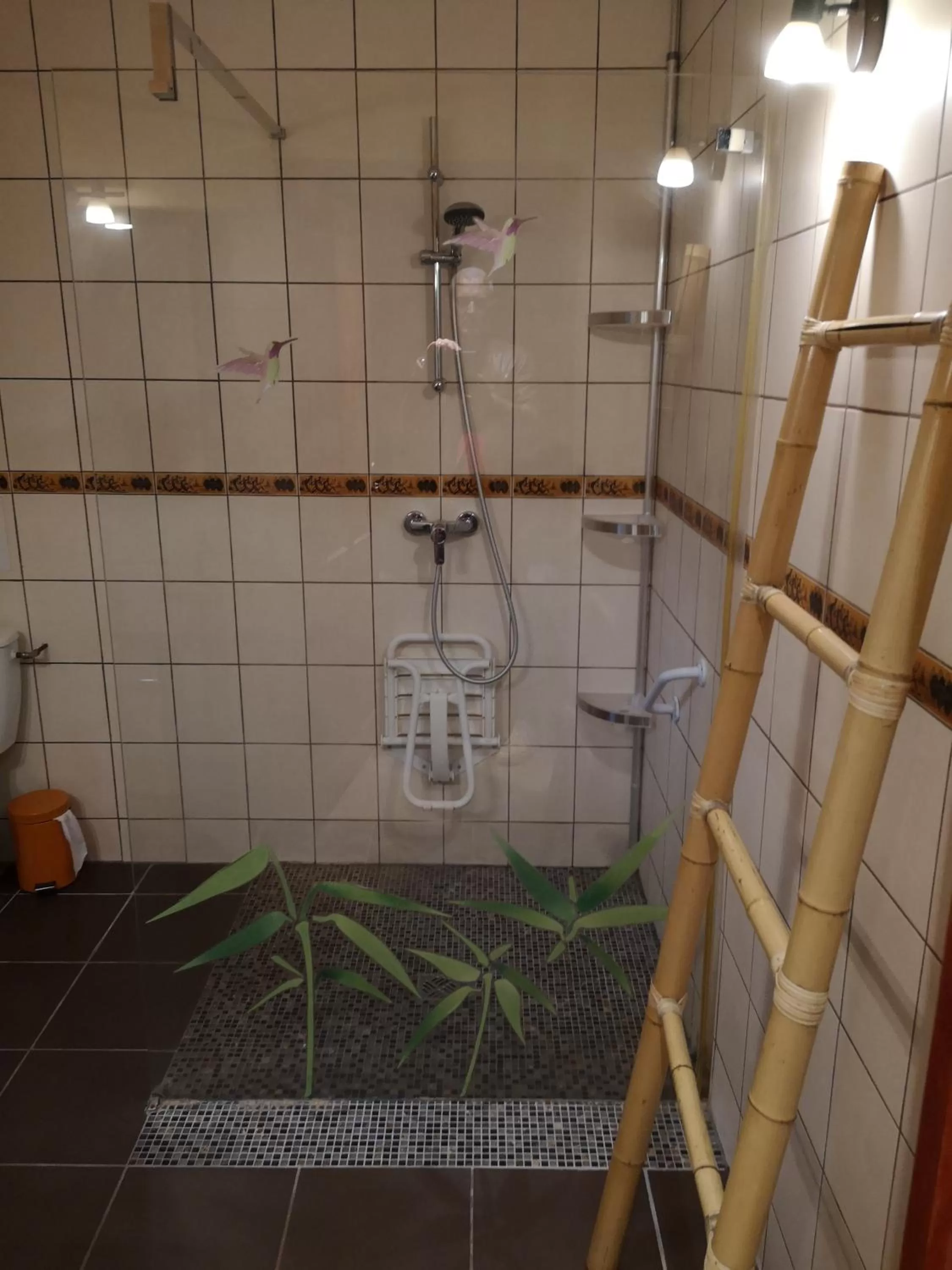 Bathroom in Domaine de la Borde