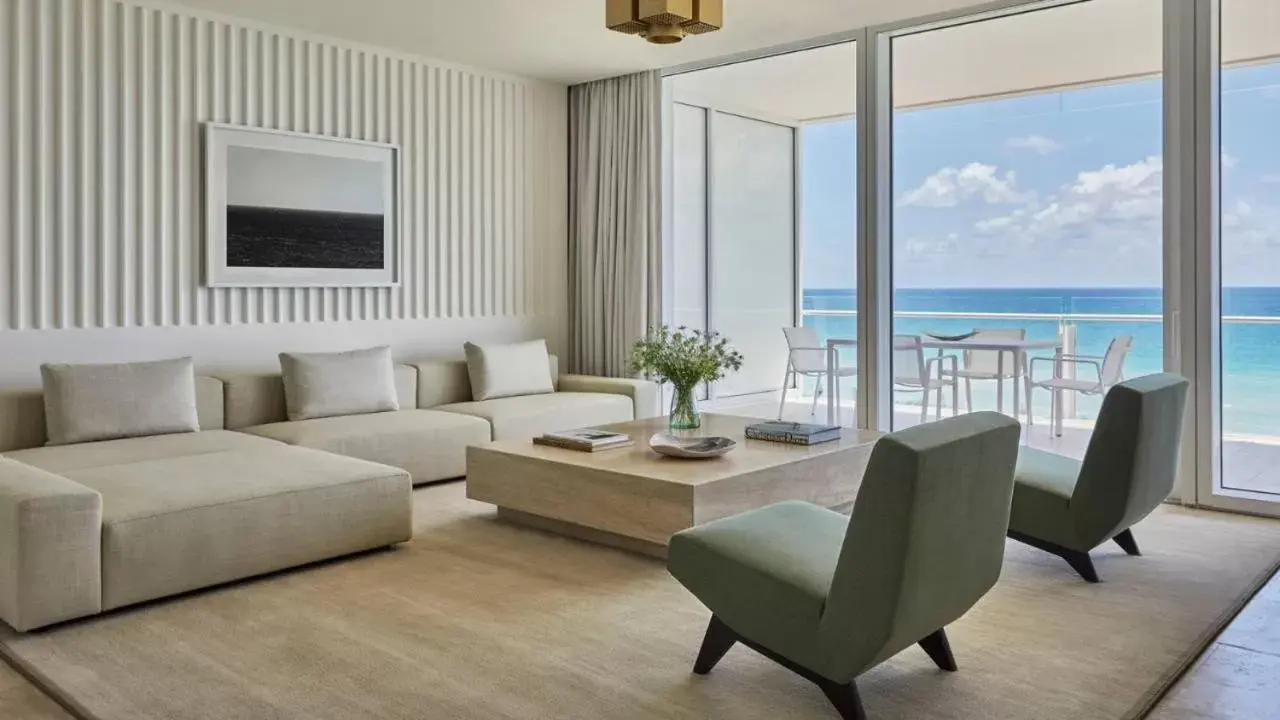 Oceanfront Two-Bedroom Suite in Four Seasons Hotel at The Surf Club