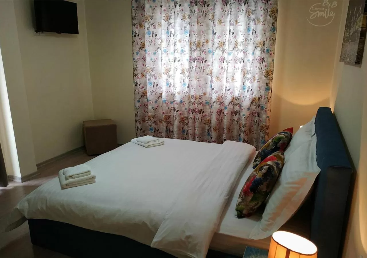 Bed in KorcaSmileHotel