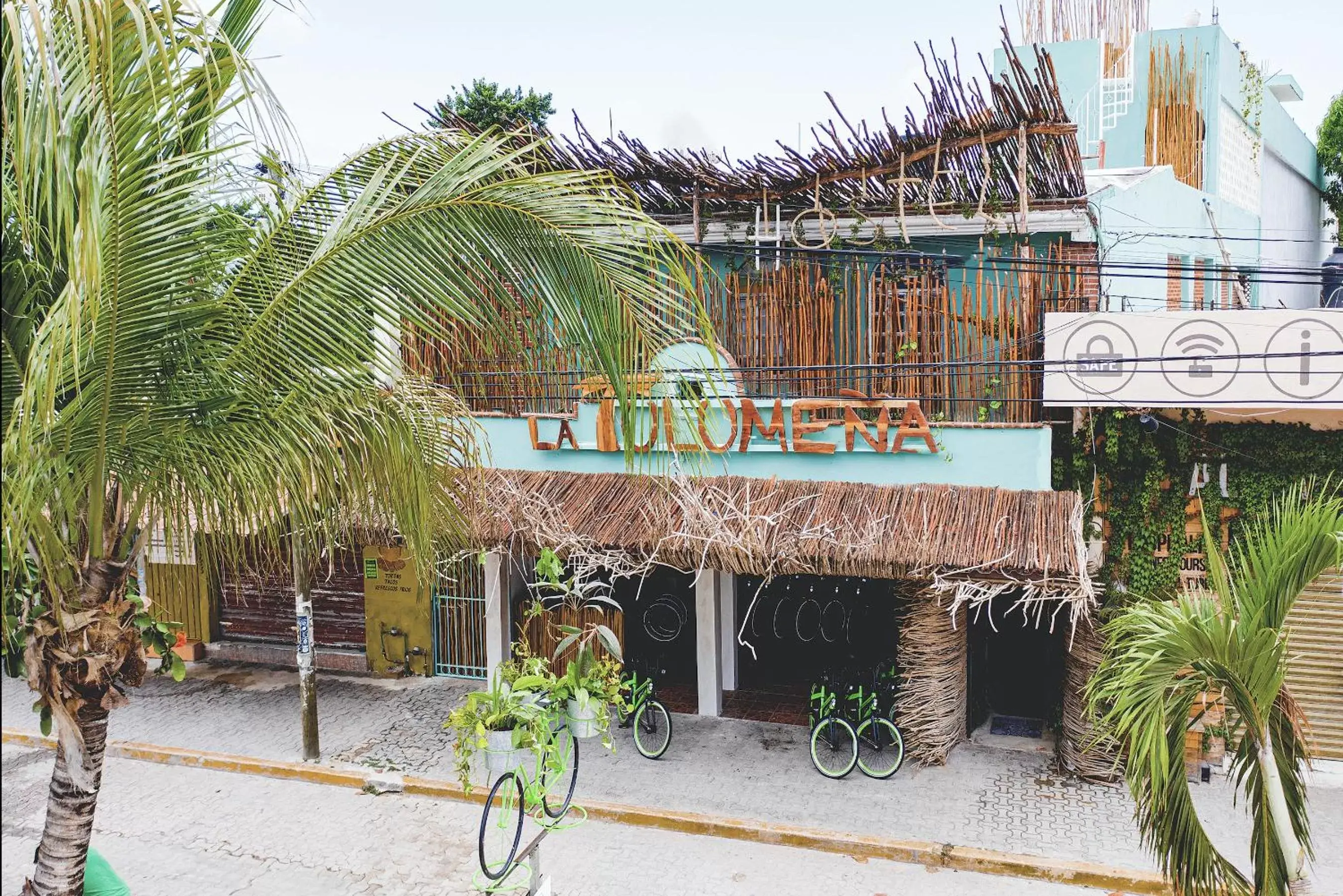 Cycling, Property Building in LA TULUMEÑA Boutique Hotel