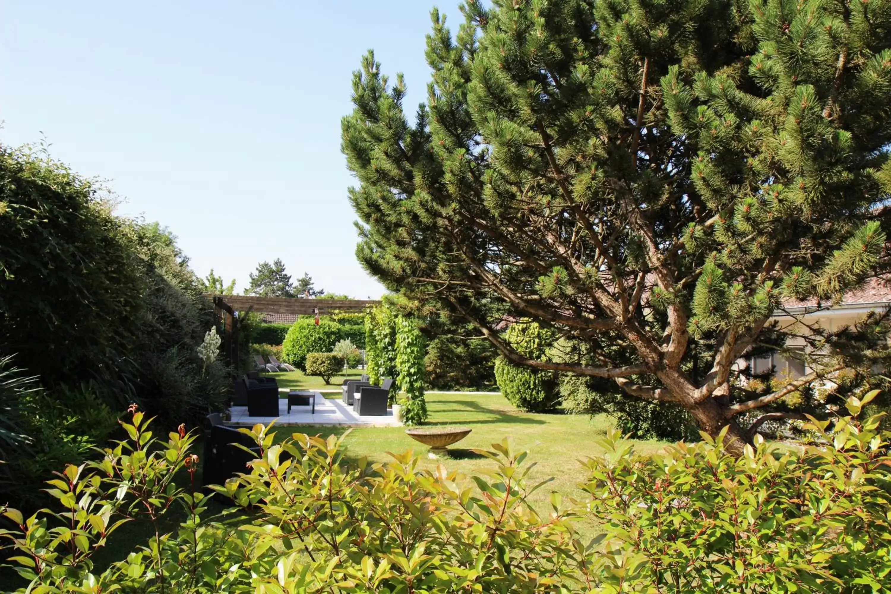 Garden in Hôtel Le Clos Badan