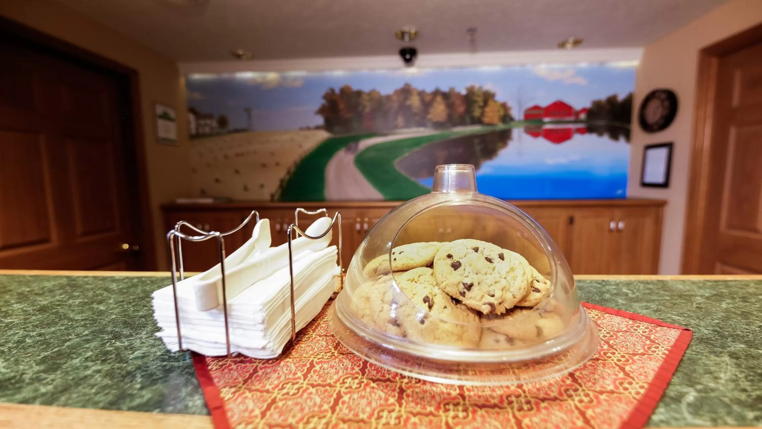 Lobby or reception in Van Buren Hotel