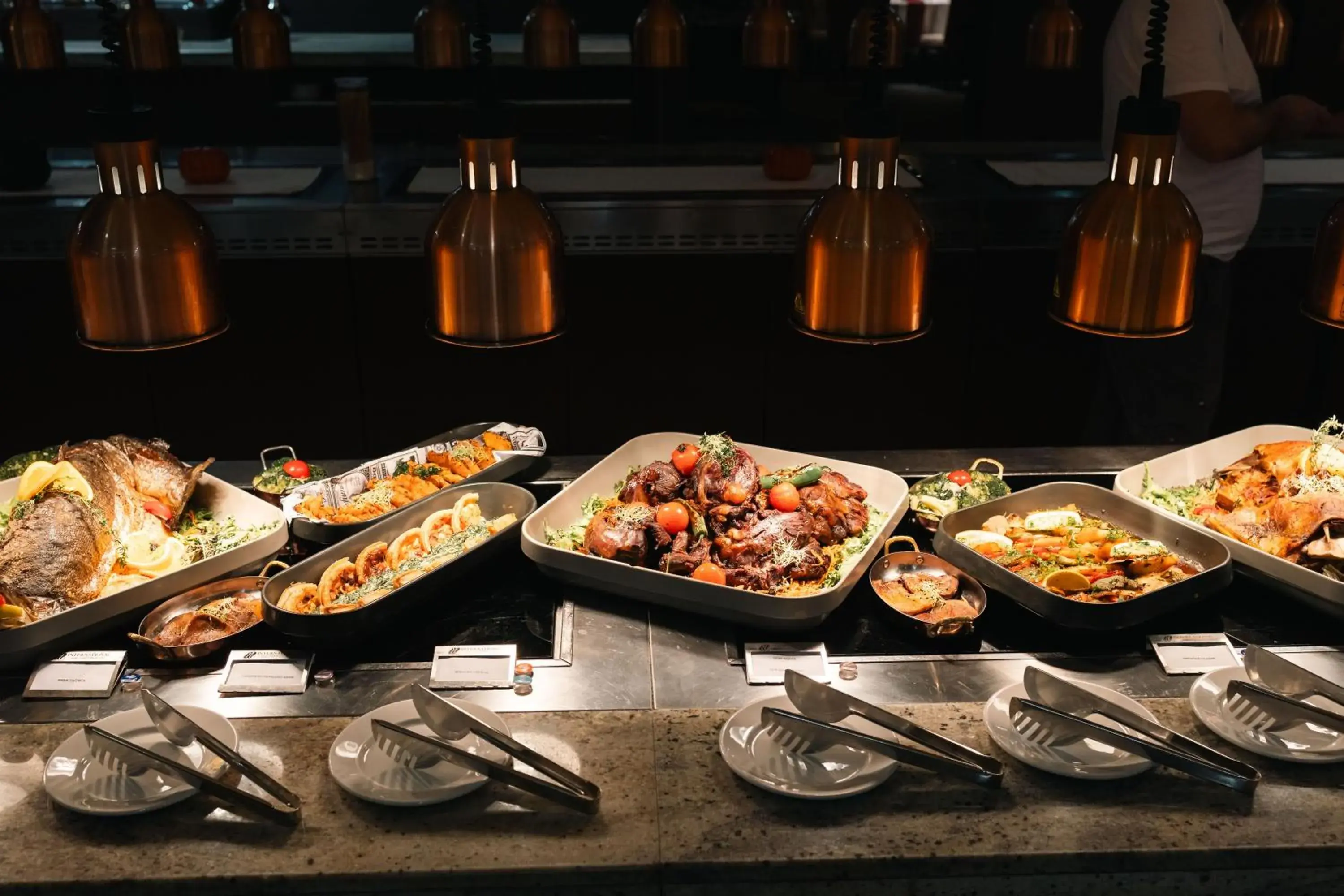 Food close-up in International Hotel Casino & Tower Suites