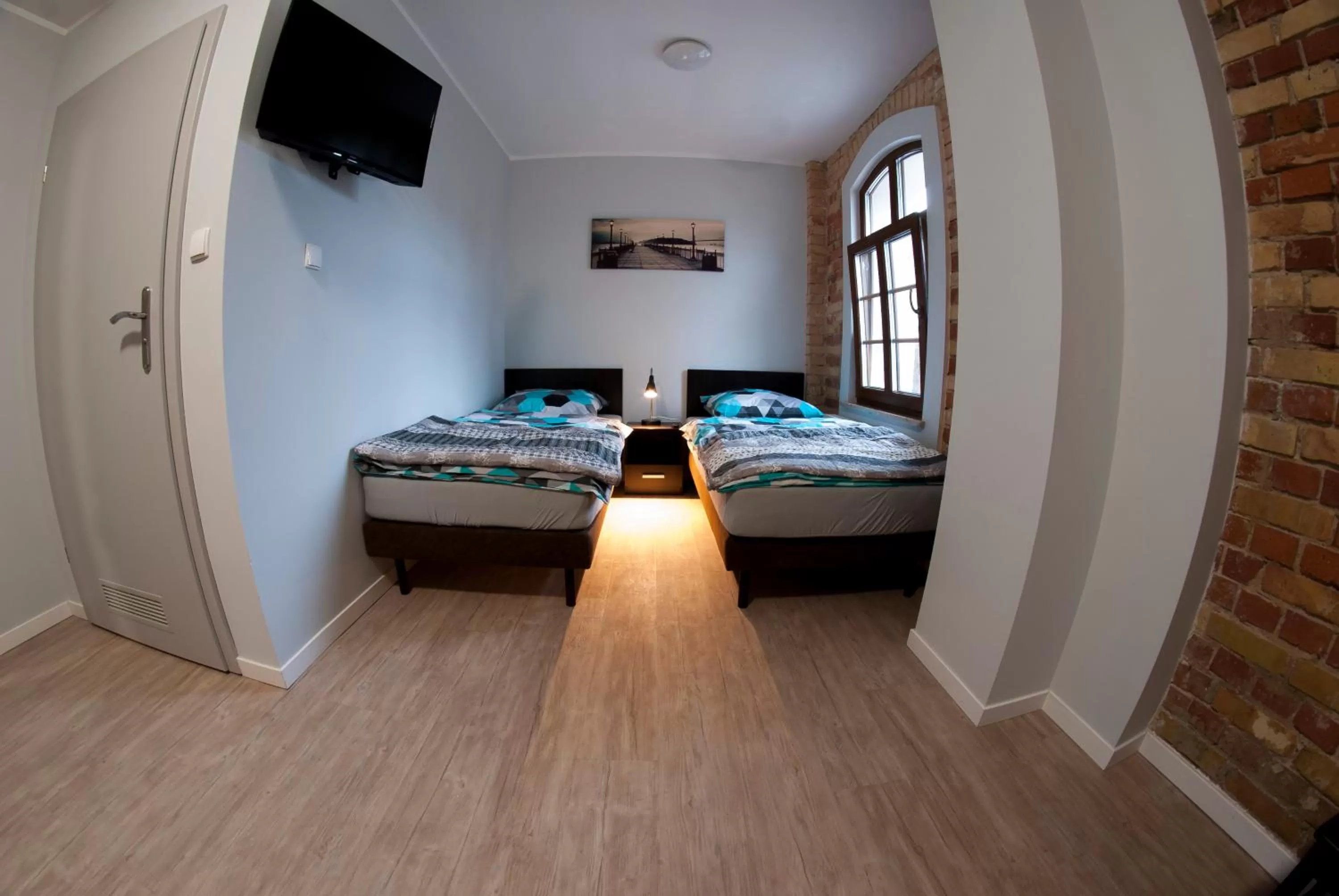 Bed in Noclegi Stara Wozownia