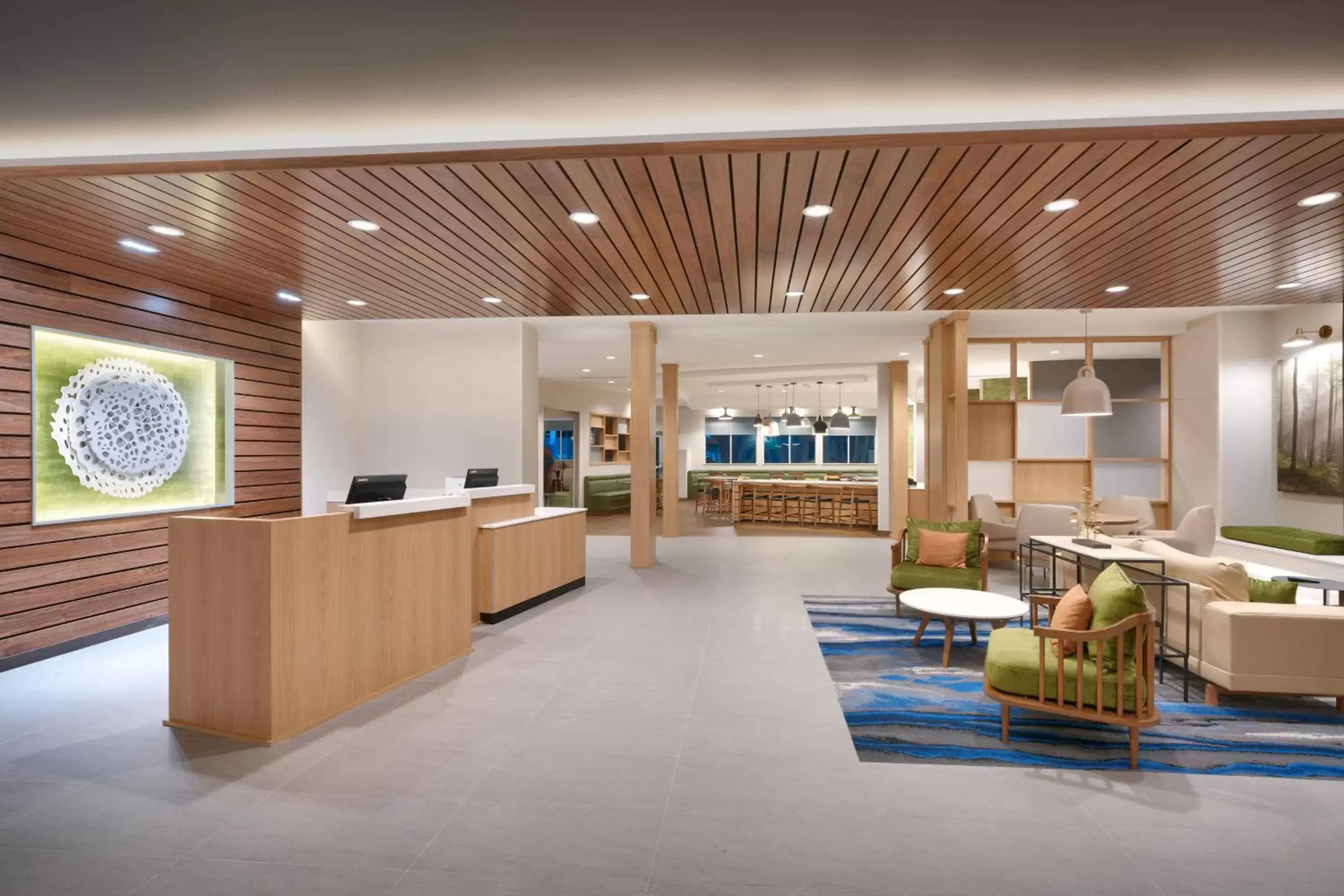 Lobby or reception in Fairfield Inn & Suites by Marriott Rockport